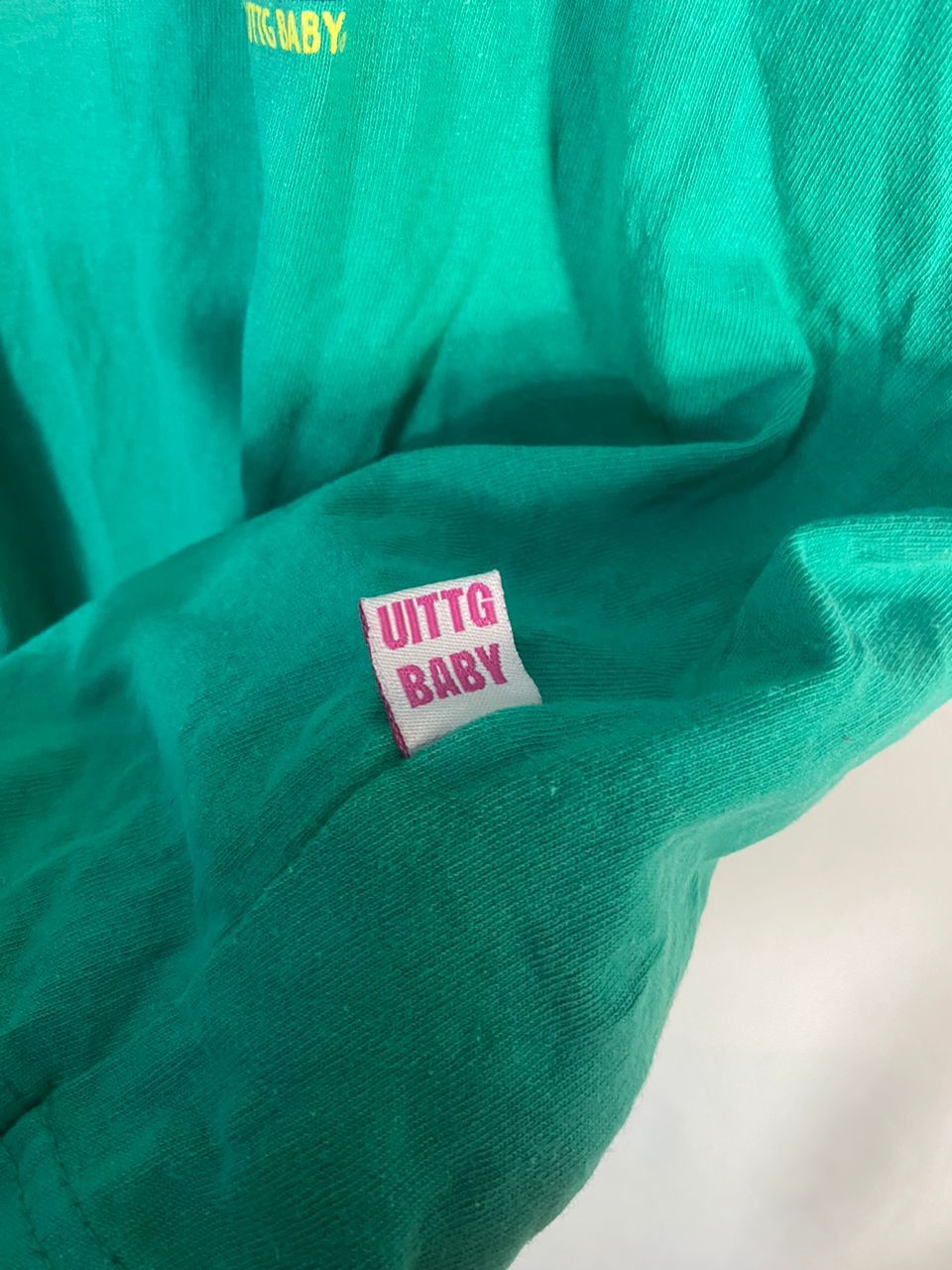 Japanese Brand Uittg baby printed tshirt Size US M / EU 48-50 / 2 - 9 Thumbnail