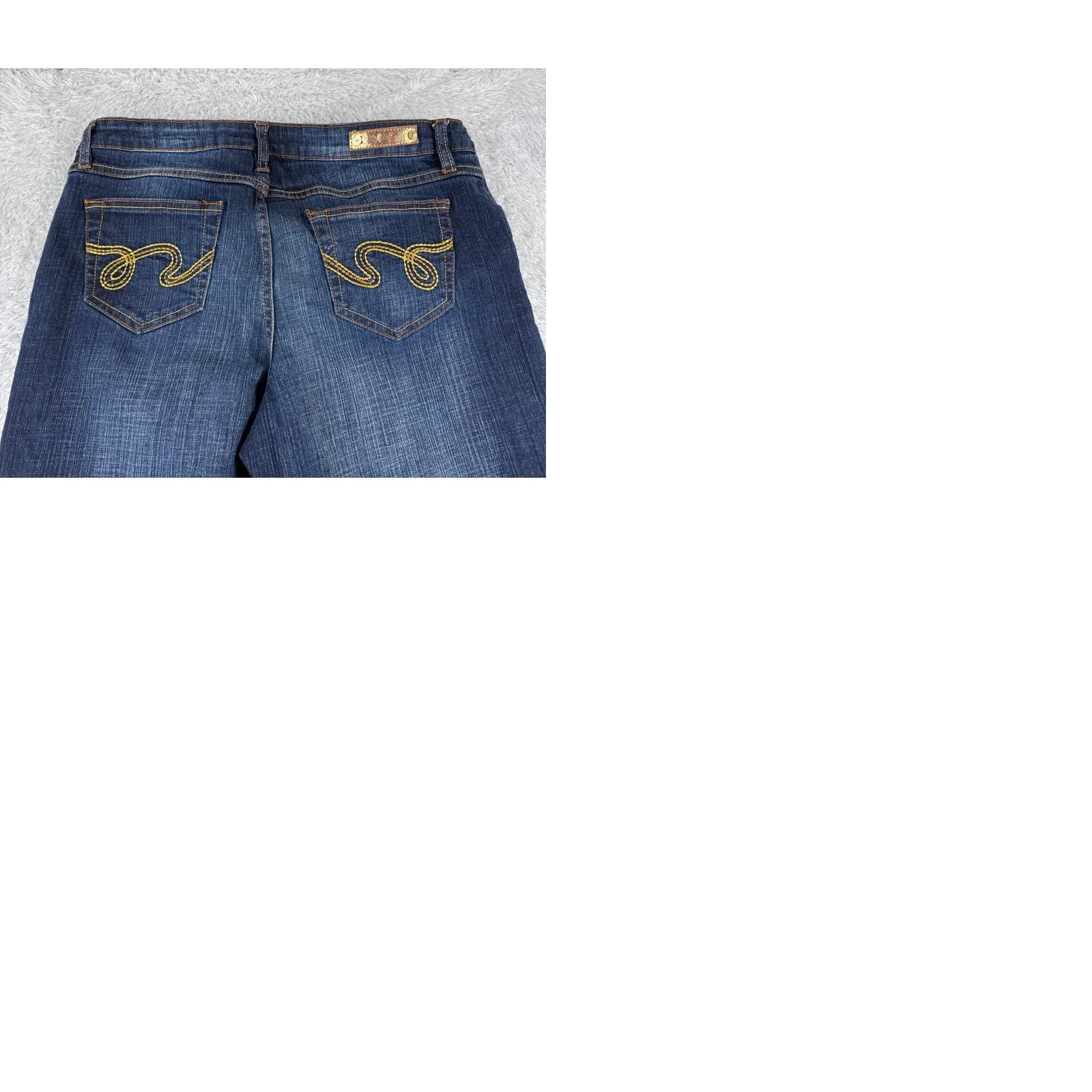 Southpole VINTAGE Southpole Jeans Womens 13 Blue Denim Jeans Straight HipHop Culture Y2K 32x32 Size 34" / US 12 / IT 48 - 10 Thumbnail