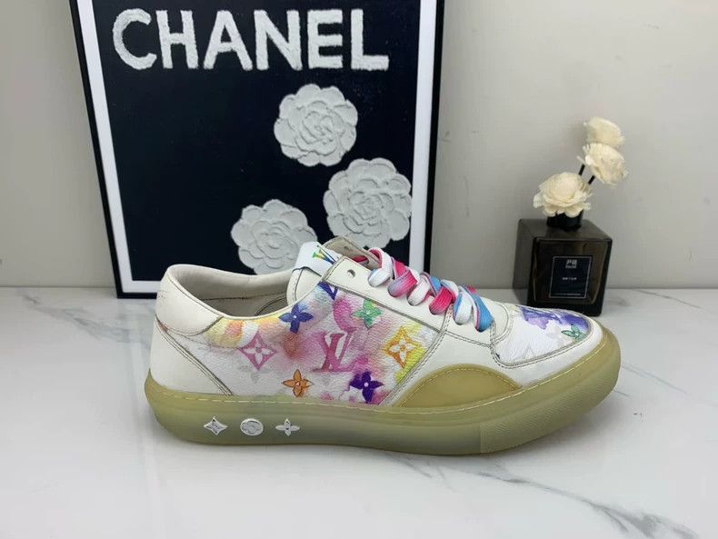 Louis Vuitton Louis Vuitton Louis Vuitton Ollie Watercolor Sneakers Size Size US 8 / EU 41 - 5 Thumbnail