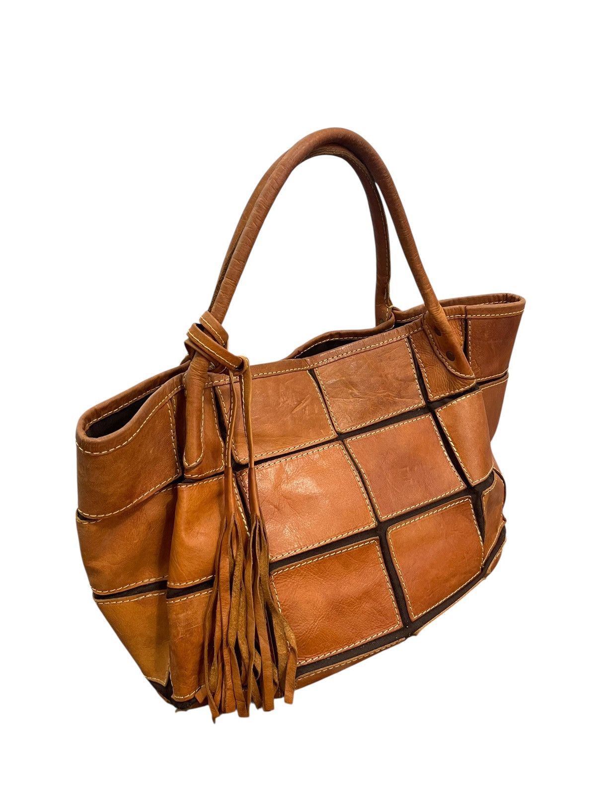 Genuine Leather Full Leather Peaks Peak Japan Tote Bag 6🟩 Size ONE SIZE - 4 Thumbnail