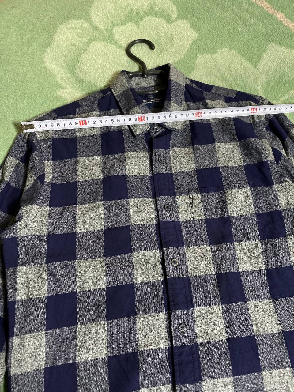 Scotch & Soda Vintage Men’s Shirt Scotch&Soda Faded Shirt Checkered Size US M / EU 48-50 / 2 - 13 Thumbnail
