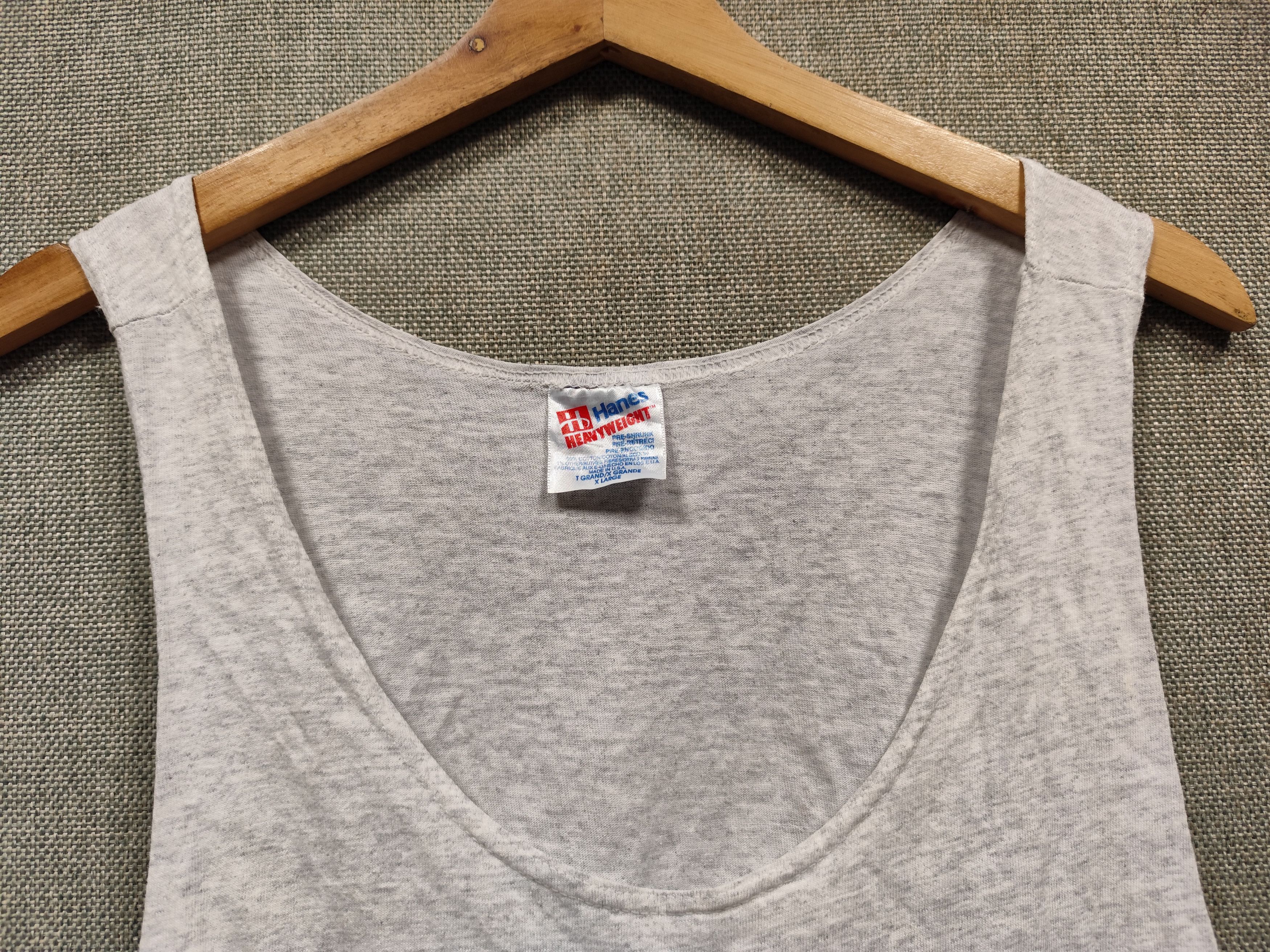 Hanes × NBA × Vintage Vintage 90s Charlotte Hornets NBA Tank Tops Size US XL / EU 56 / 4 - 3 Thumbnail
