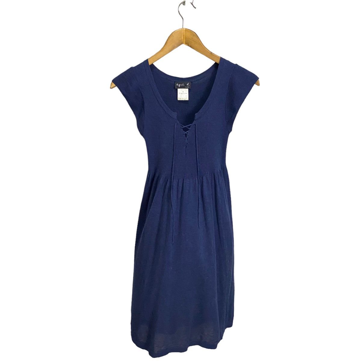 agnes b. Agnes B. midi dresses short sleeve stretchable Size XS / US 0-2 / IT 36-38 - 2 Thumbnail