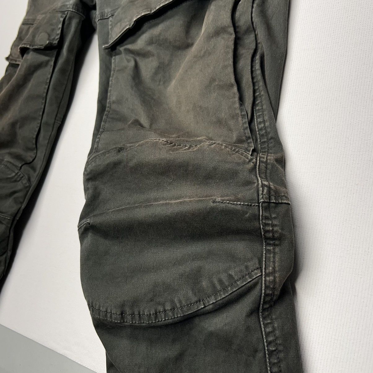 G-Star G Star Raw Pants Green Cargo Air Defence 5620 3D Skinny Size US 31 - 5 Thumbnail