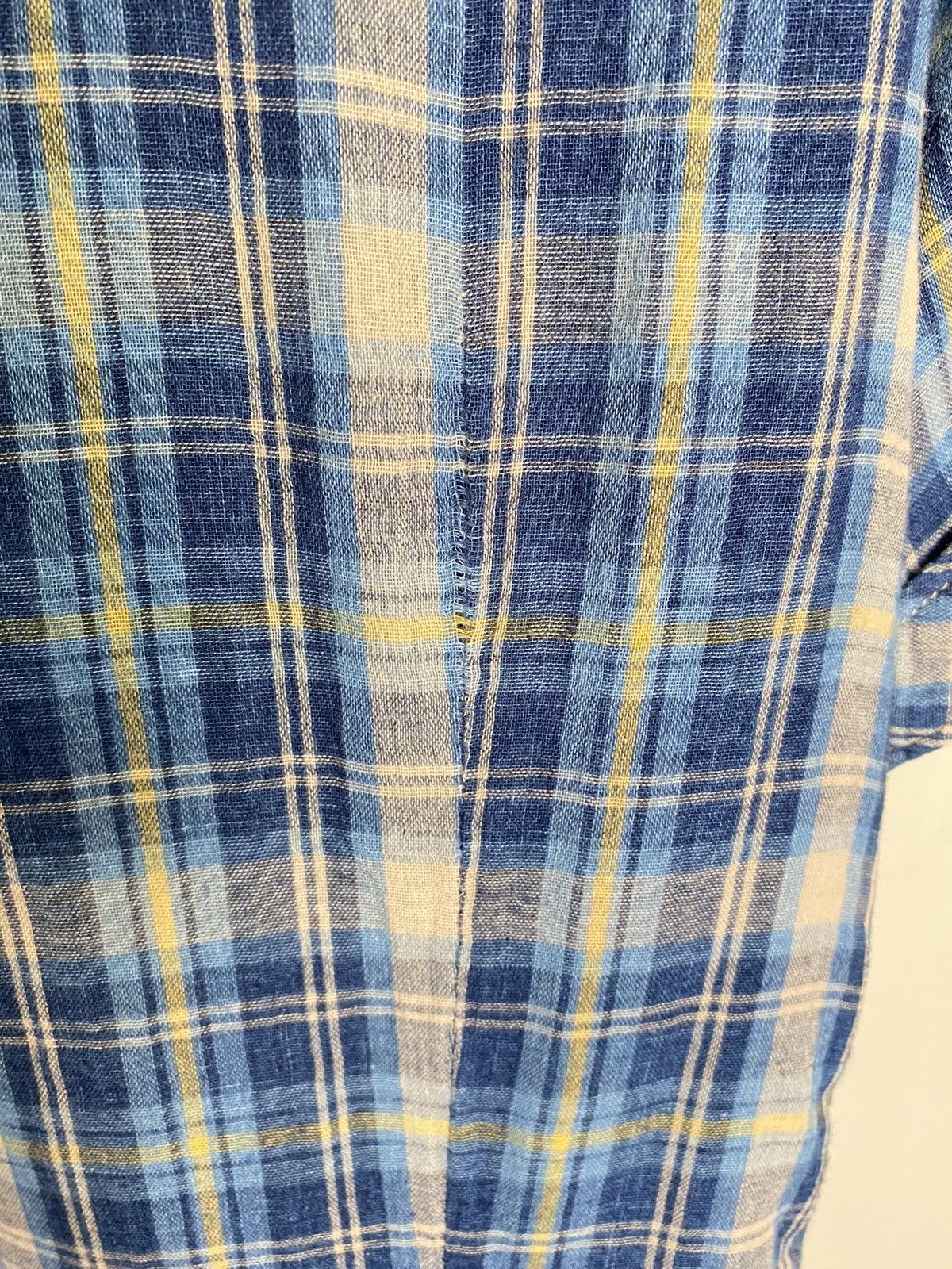 Hysteric Glamour Hysteric Glamour Blue Plaid Button-Up Shirt. Size S / US 4 / IT 40 - 9 Thumbnail