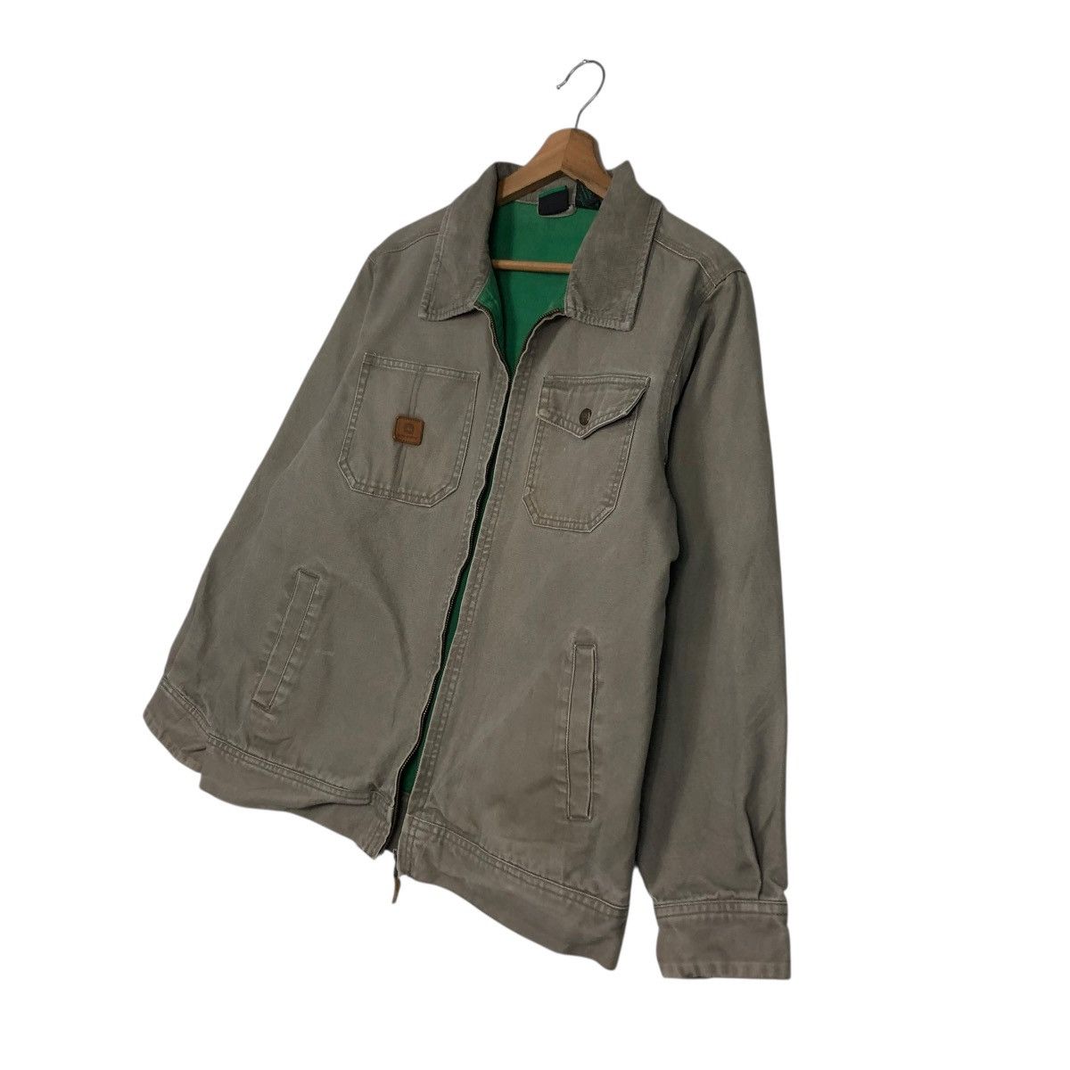 Vintage 🔥VINTAGE DETROIT DUCK CANVAS CHORE WORK JACKET JOHN DEERE Size US L / EU 52-54 / 3 - 4 Thumbnail