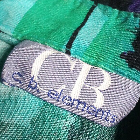 Other Vintage CB Elements Abstract Geometric Button Shirt Size US L / EU 52-54 / 3 - 3 Thumbnail