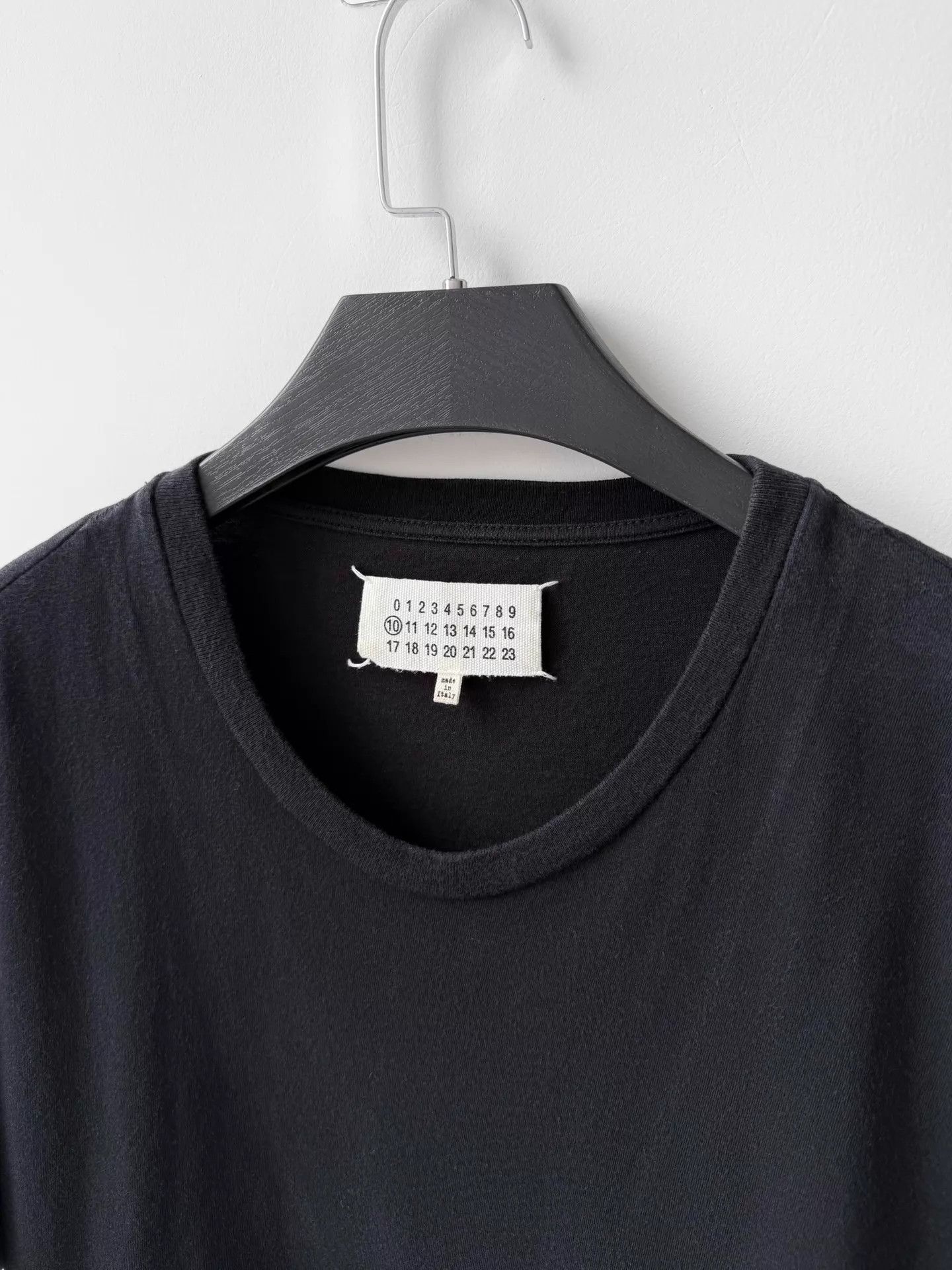 Other Maison Martin Margiela S/S14 Heavyweight Basic Tee Black 46 Size US S / EU 44-46 / 1 - 5 Thumbnail