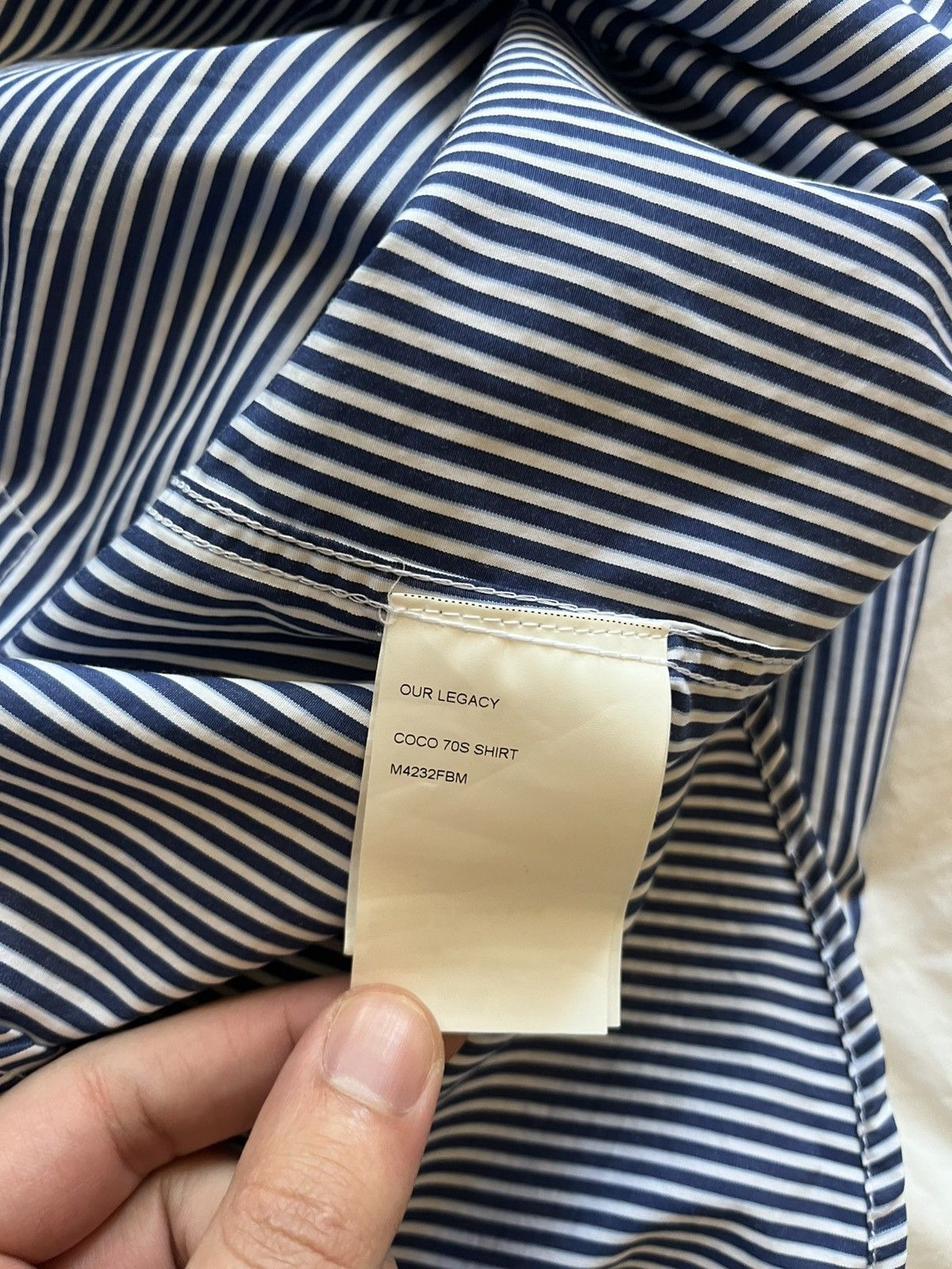 Our Legacy Our Legacy Coco 70s Shirt Size US XL / EU 56 / 4 - 3 Thumbnail
