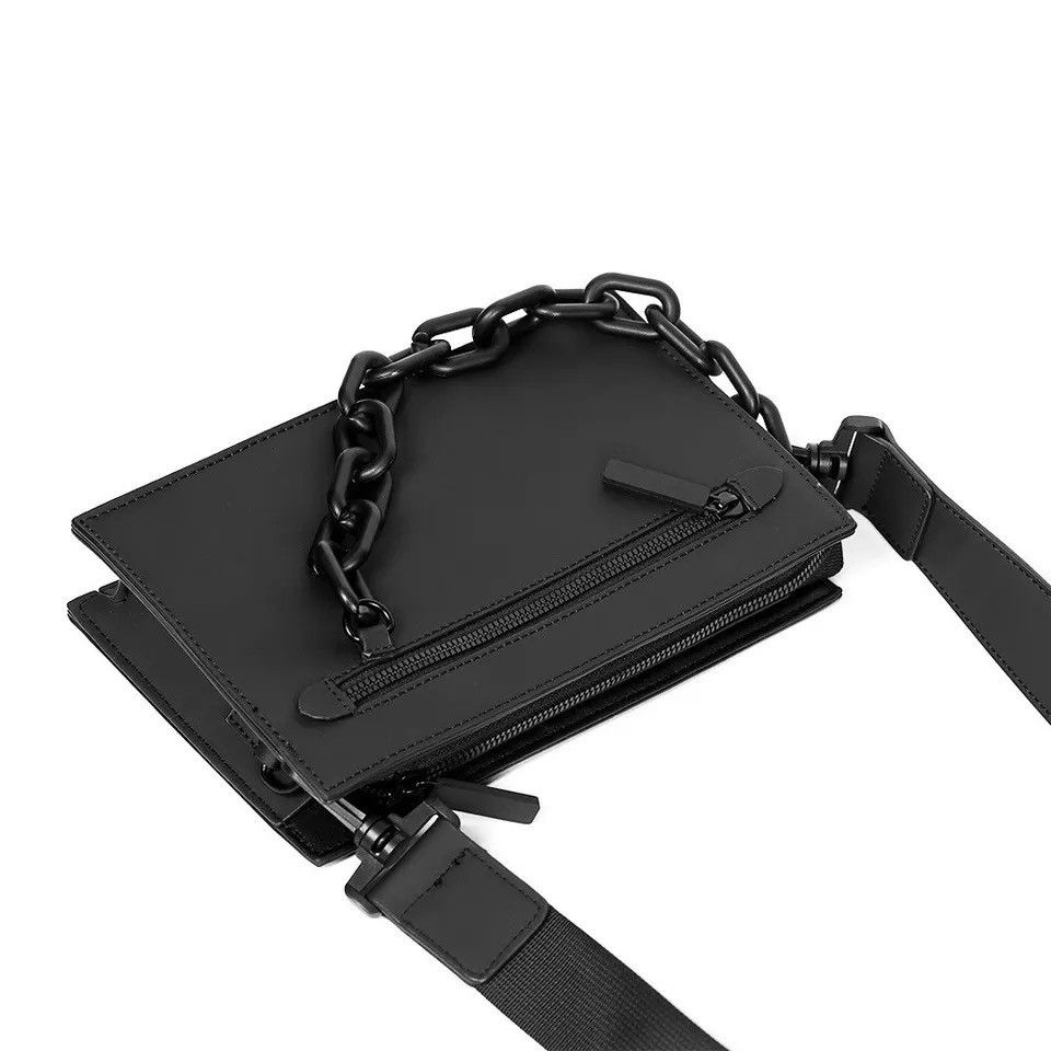 Japanese Brand Streetwear Men's Box Crossbody Bag Size ONE SIZE - 5 Thumbnail