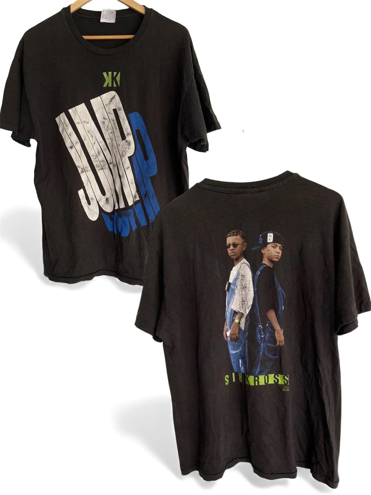 Rap Tees Vintage Kris Kross Jump T shirt L 1992 Rap Hip Hop Duo Size US XL / EU 56 / 4 - 1 Thumbnail