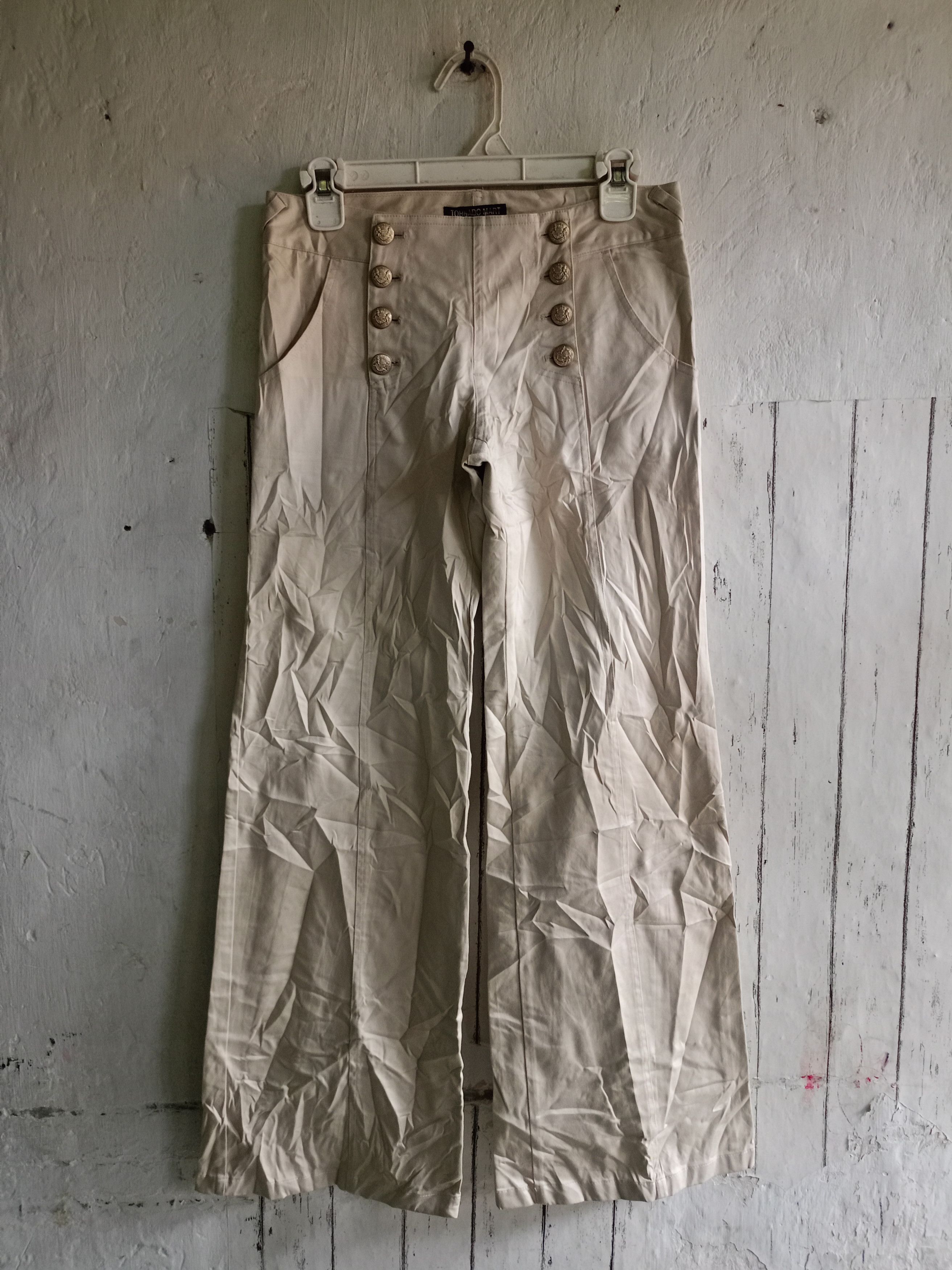 Tornado Mart Tornado Mart Femme Wide leg Pants Size 28" / US 6 / IT 42 - 1 Thumbnail