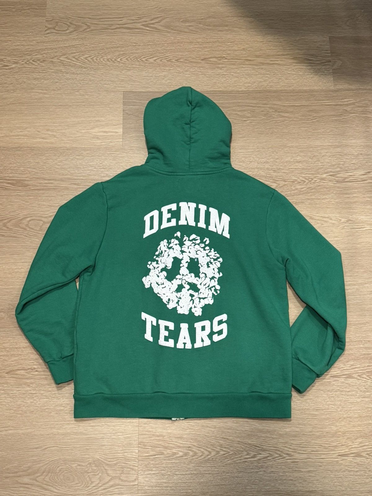 DENIM TEARS SS24 University Zip Hoodie Size US XL / EU 56 / 4 - 2 Thumbnail