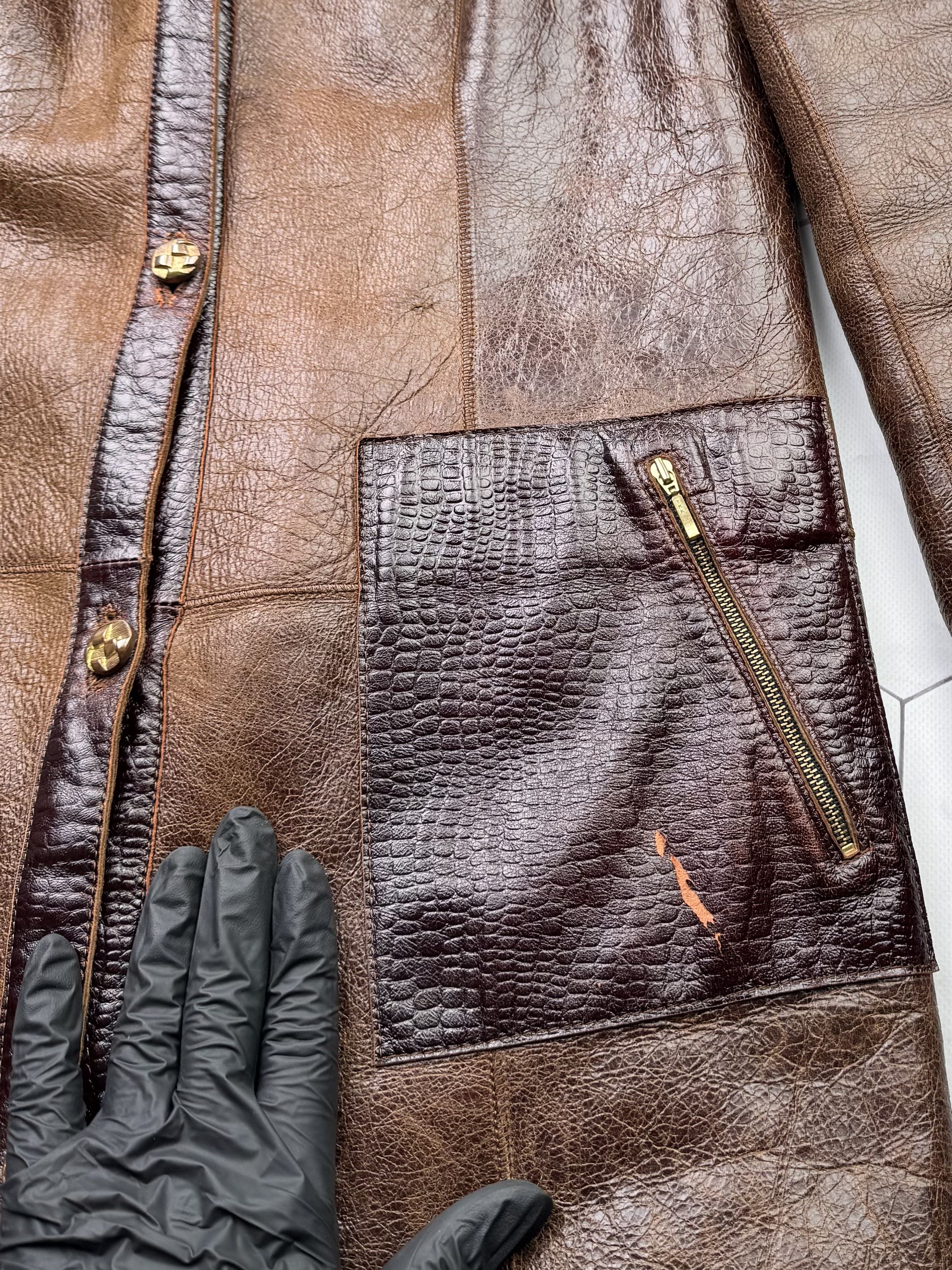 Japanese Brand Vintage Real Sheepskin 2 in 1 Coat (B586)E2 Size L / US 10 / IT 46 - 5 Thumbnail