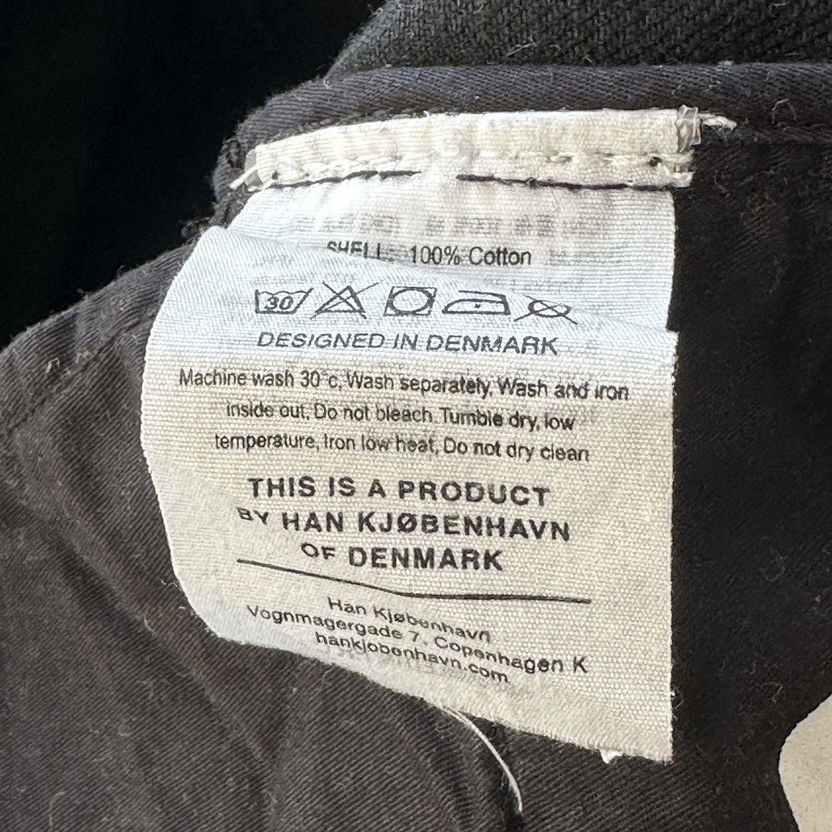 Han Kjobenhavn HAN Kjobenhavn Selvedge regular fit Japan Black Denim Size US 31 - 14 Thumbnail