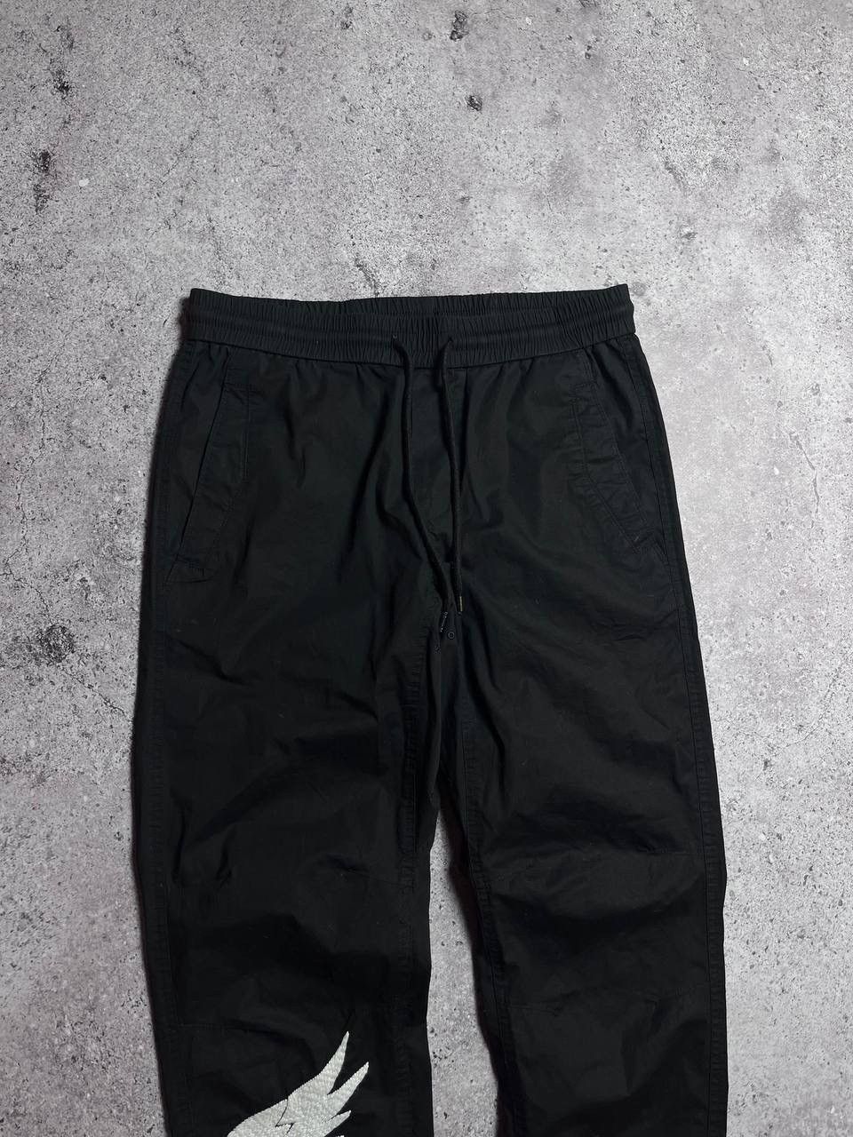 Japanese Brand × Maharishi × Vintage Vintage Maharishi Eagle Woven Black Pants Size US 32 / EU 48 - 3 Thumbnail