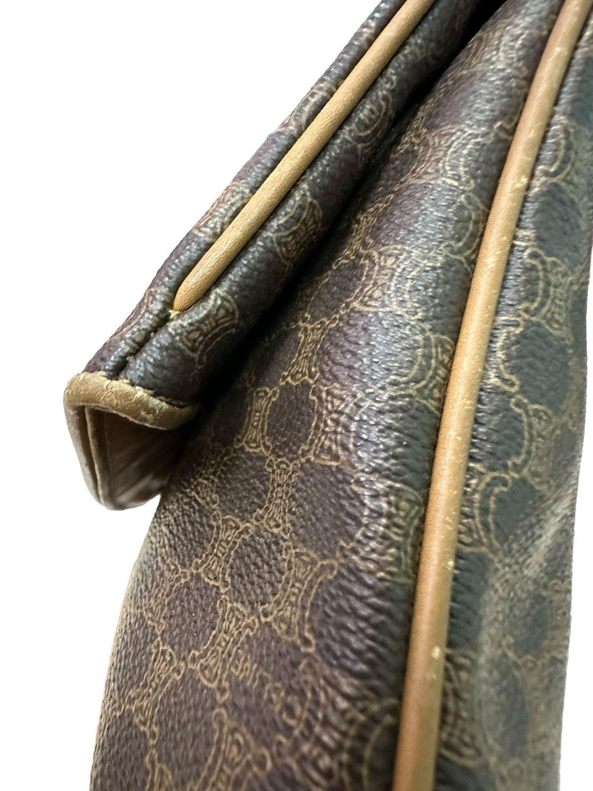 Celine × Vintage AUTHENTIC VINTAGE CELINE MACADAM CLUTCH BAG Size ONE SIZE - 7 Thumbnail