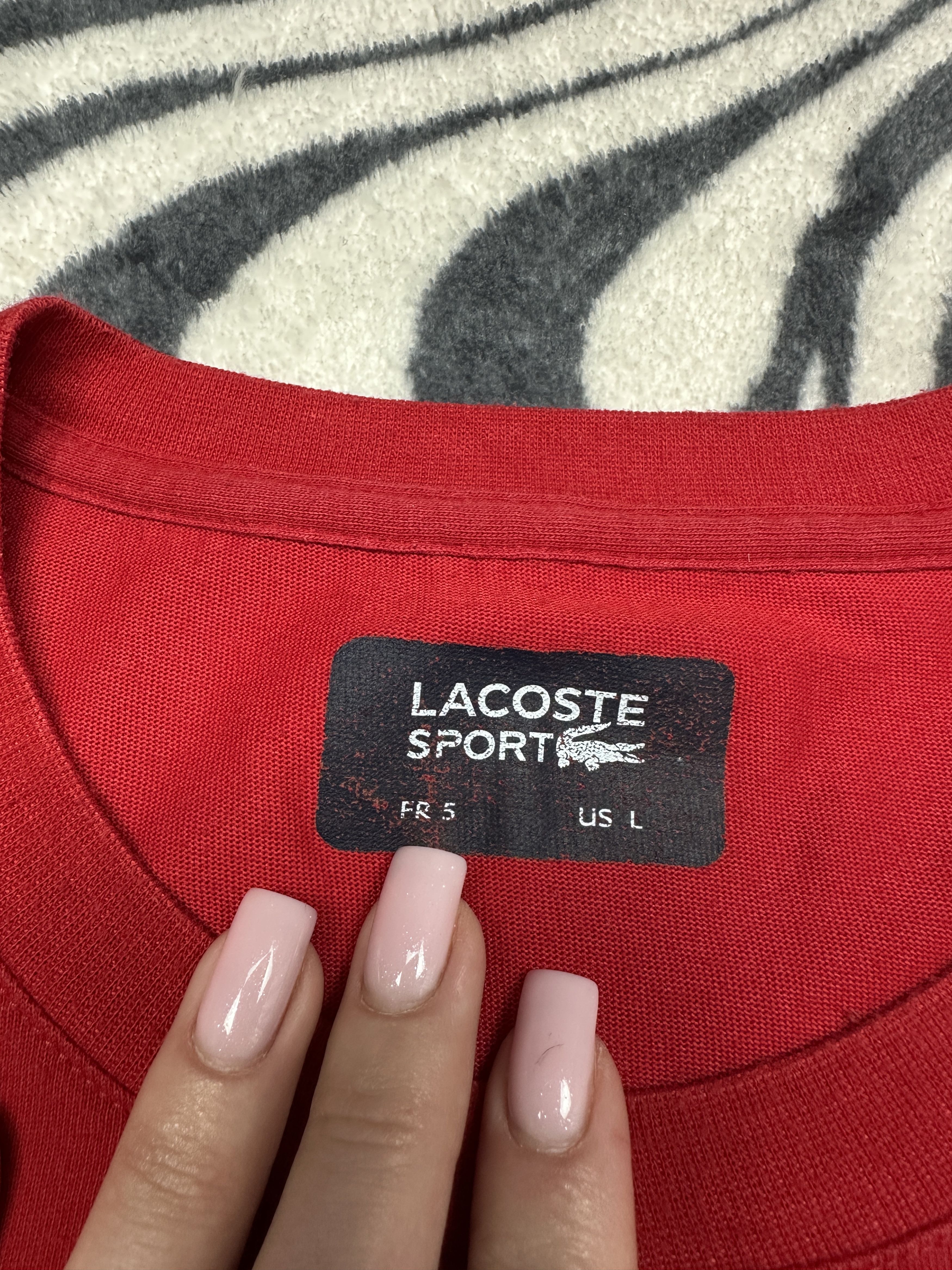 Lacoste Lacoste Mens Crew Neck T-Shirt Tee Size US L / EU 52-54 / 3 - 4 Thumbnail