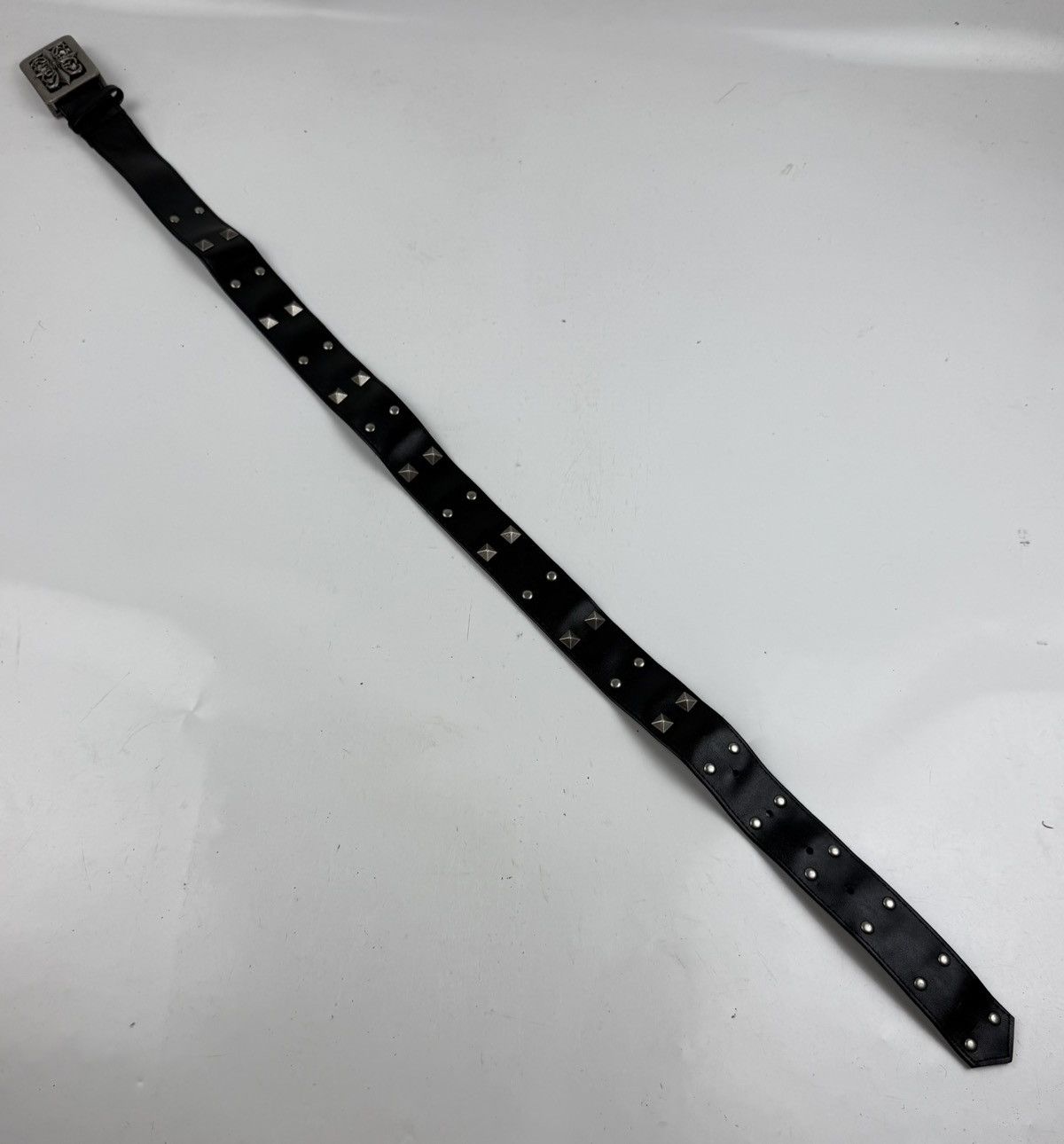 Japanese Brand punk style studded belt tc52 Size 30 - 2 Thumbnail