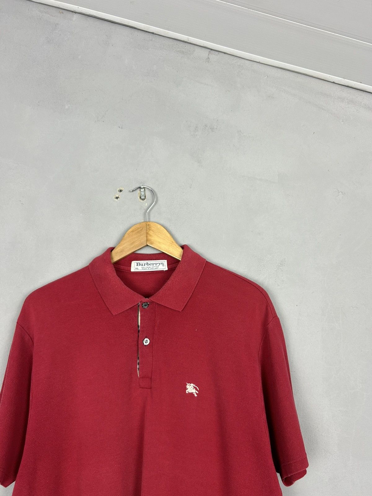 Burberry Burberrys vintage polo shirt Size US XL / EU 56 / 4 - 3 Thumbnail