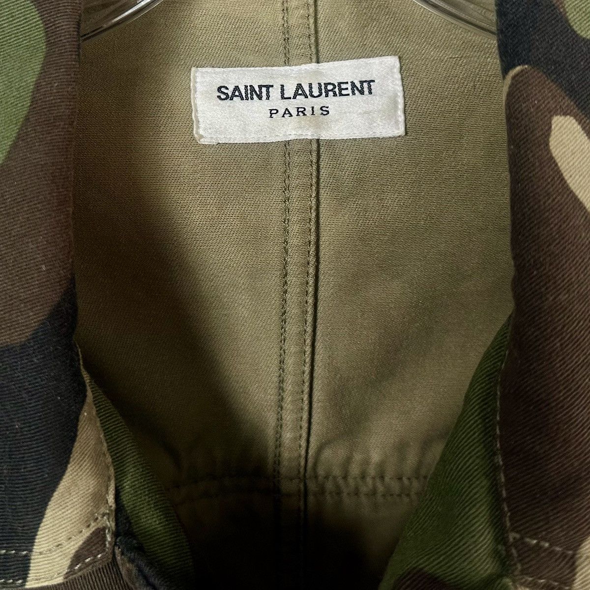 Saint Laurent Paris Camo Military Jacket Size US L / EU 52-54 / 3 - 6 Thumbnail
