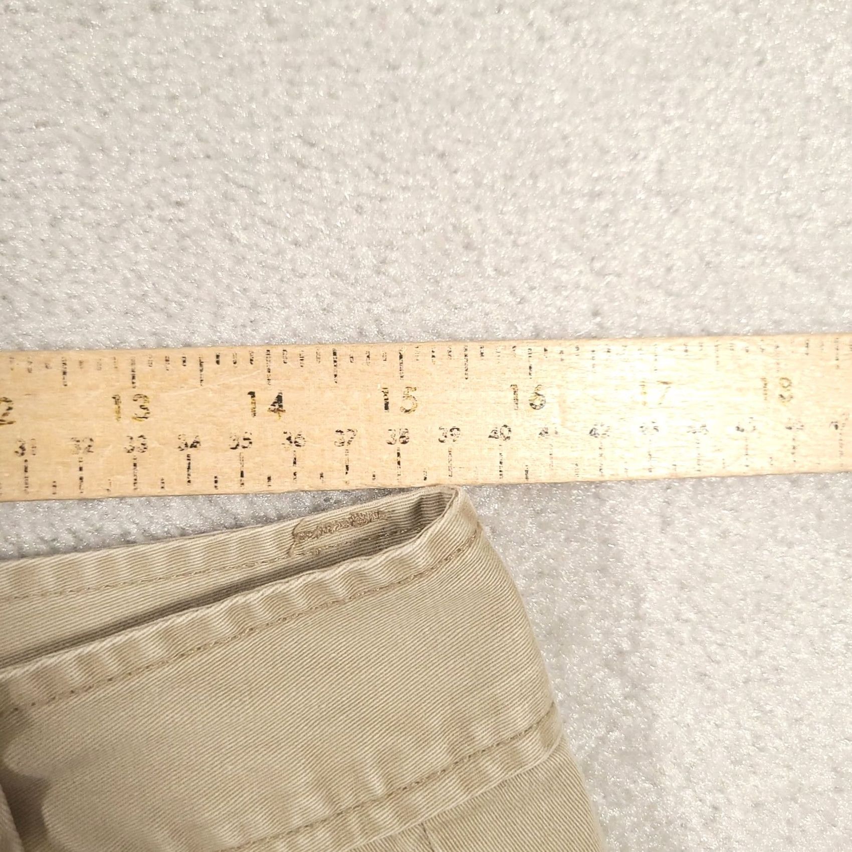 Calvin Klein Calvin Klein Jeans Women's Casual Chino Shorts Flat Front Khaki Size 8 Size 30" / US 8 / IT 44 - 4 Thumbnail