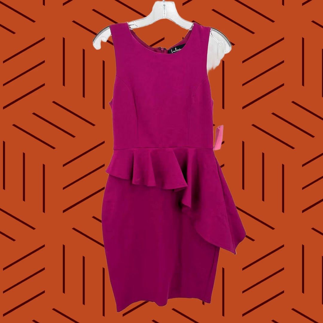 Lulus Pre-Owned Lulus Purple Size Small Knee Length Sleeveless Dress Size S / US 4 / IT 40 - 1 Thumbnail