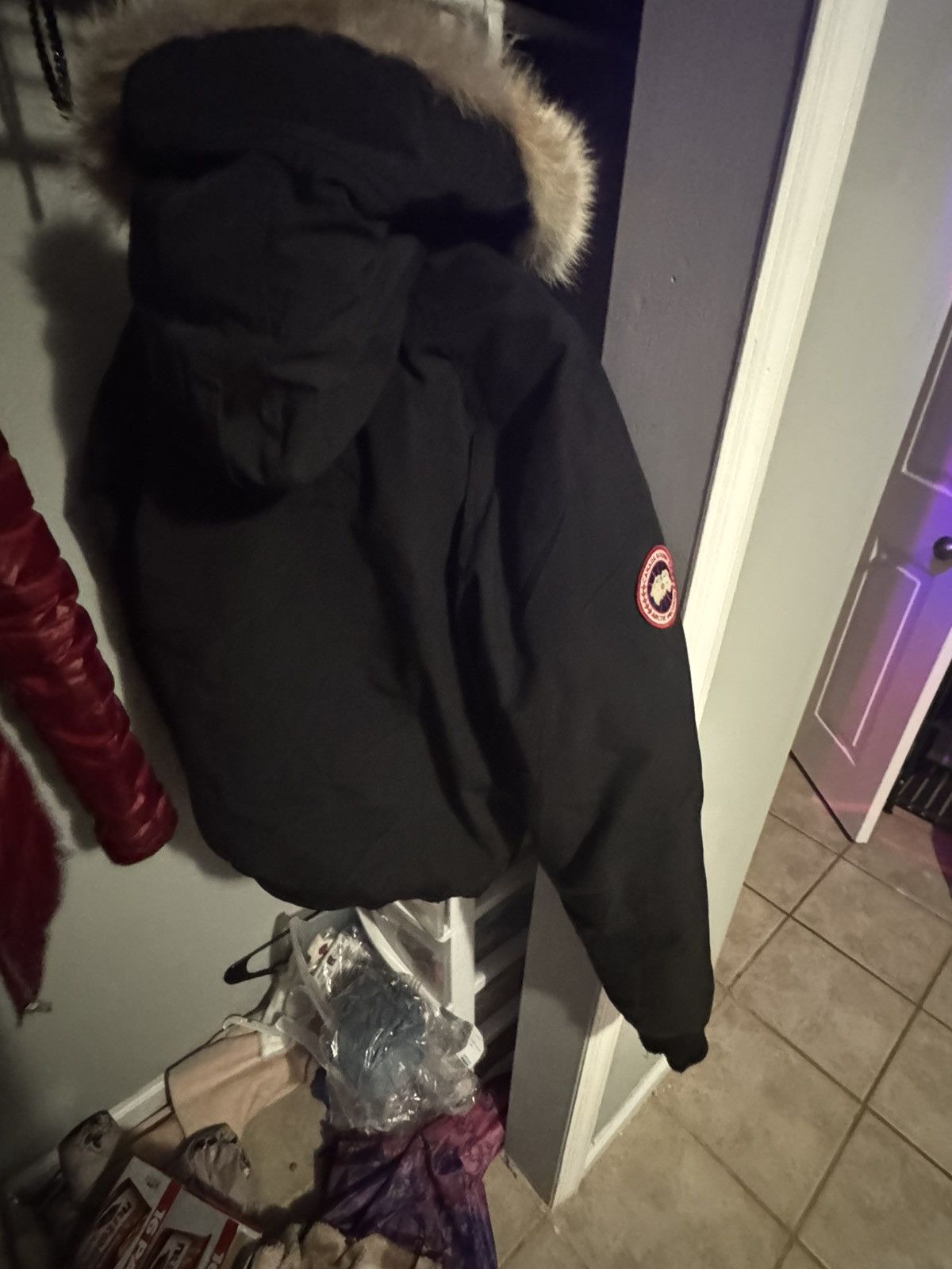 Canada Goose CANADA GOOSE CHILLIWACK BOMBER MENS DOWN JACKET AND FUR TRIM Size US L / EU 52-54 / 3 - 10 Thumbnail