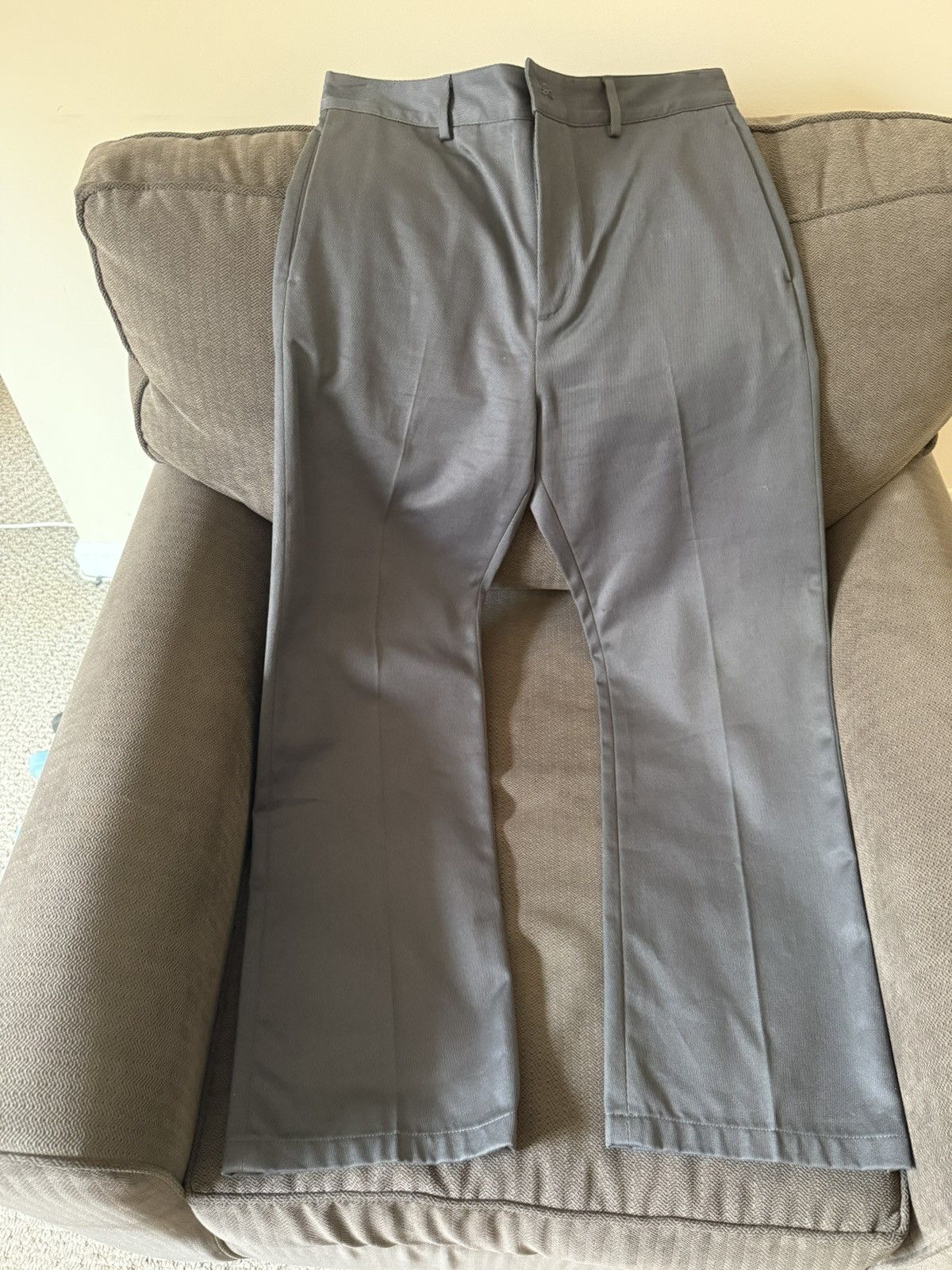 Acne Studios Acne Studios Gray Trousers Size US 30 / EU 46 - 1 Thumbnail