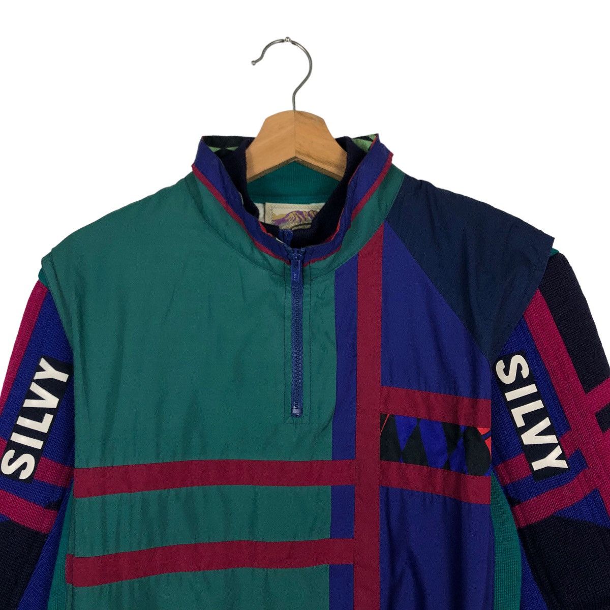 Japanese Brand 🔥90’s Vintage Biker Motorcross Long Sleeve Silvy Pool Italy Size US M / EU 48-50 / 2 - 3 Thumbnail
