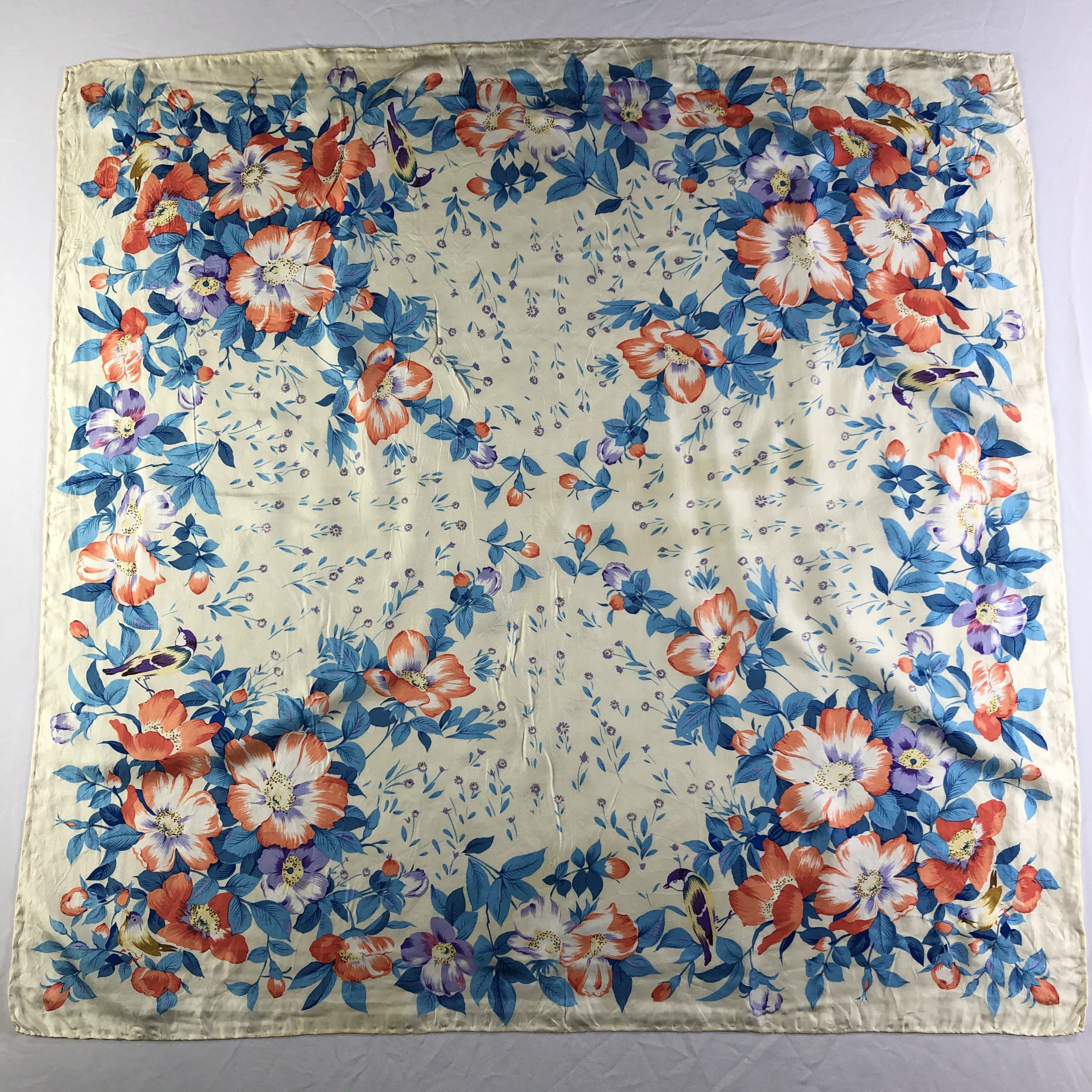 Vintage Vintage Jean Patou Silk Scarf Size ONE SIZE - 2 Thumbnail