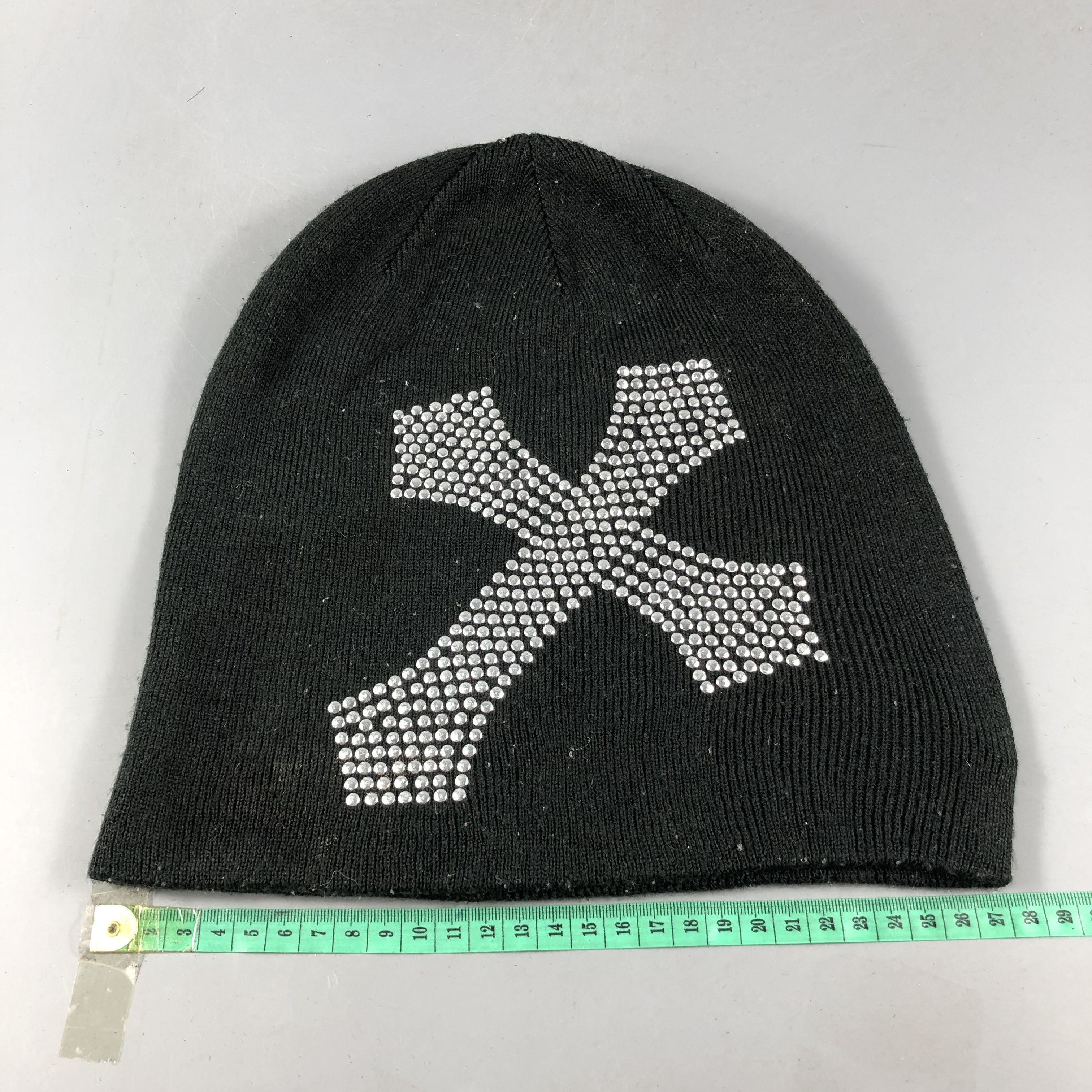 Vintage Massive Cross Beanie Snowcap Snow Hat B700 Size ONE SIZE - 3 Thumbnail