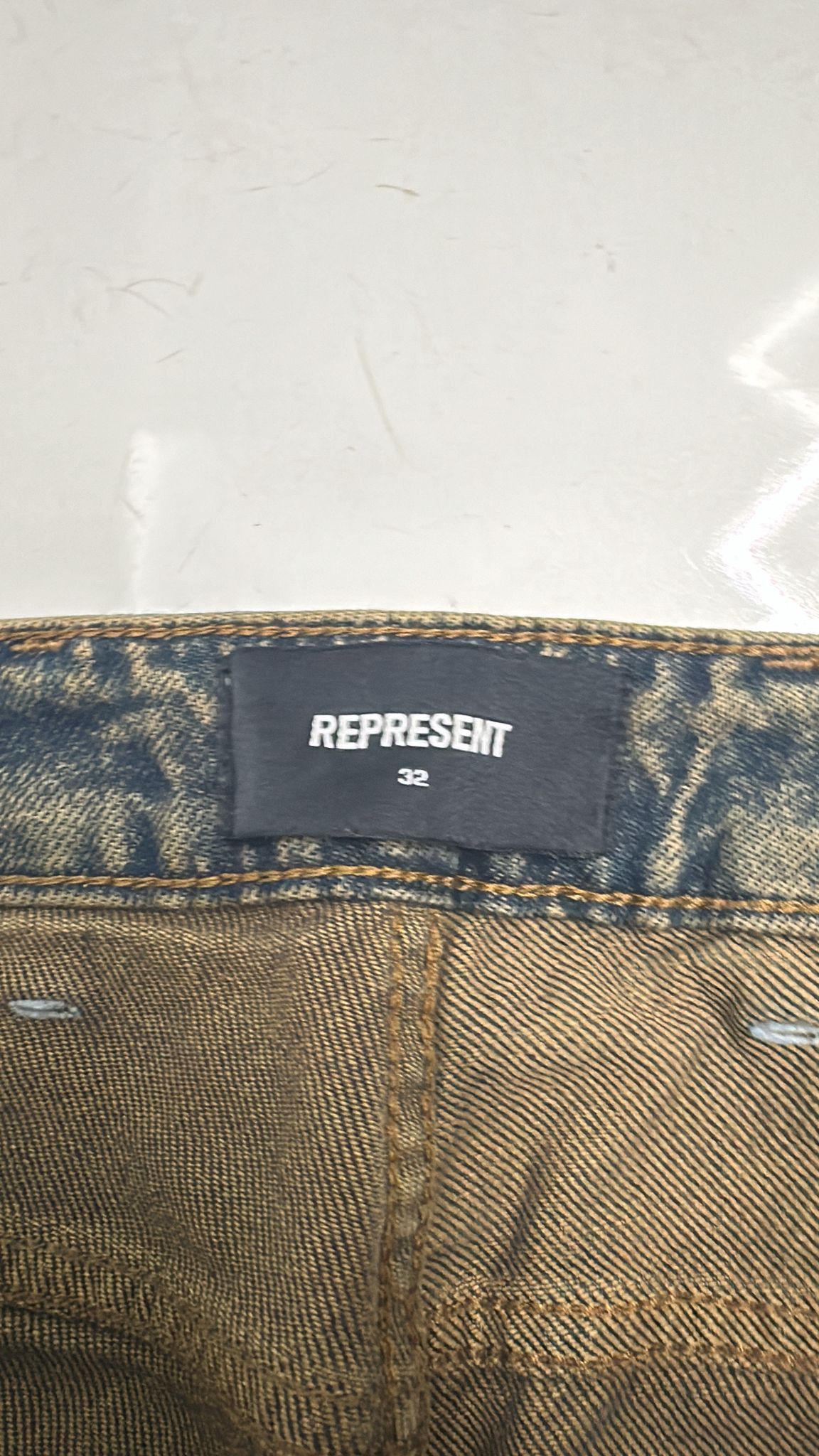 Represent Clo. × Vintage Represent Sample Denim Jean Size 32 Size US 32 / EU 48 - 7 Thumbnail