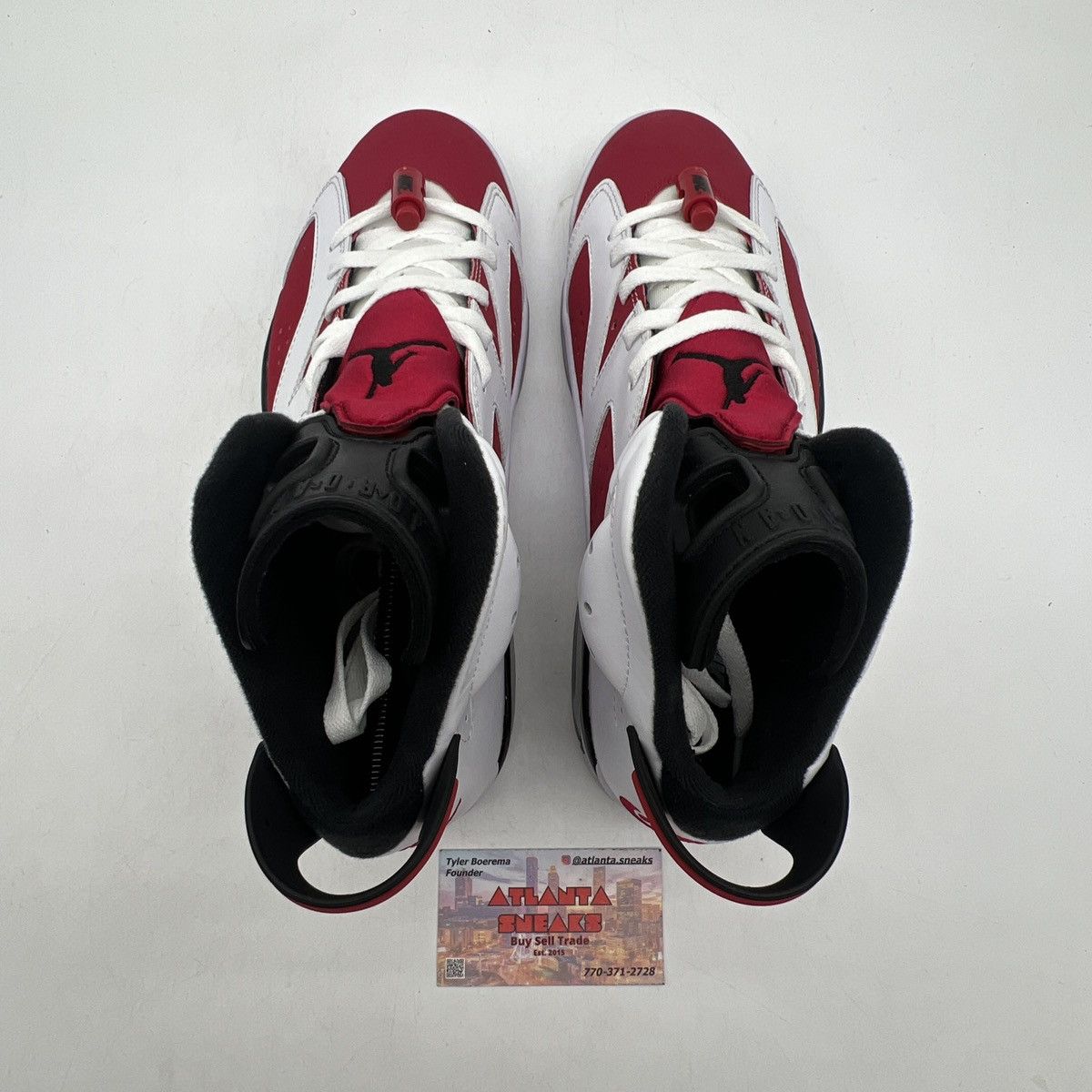 Jordan Brand Air Jordan 6 Carmine Size US 8.5 / EU 41-42 - 6 Thumbnail