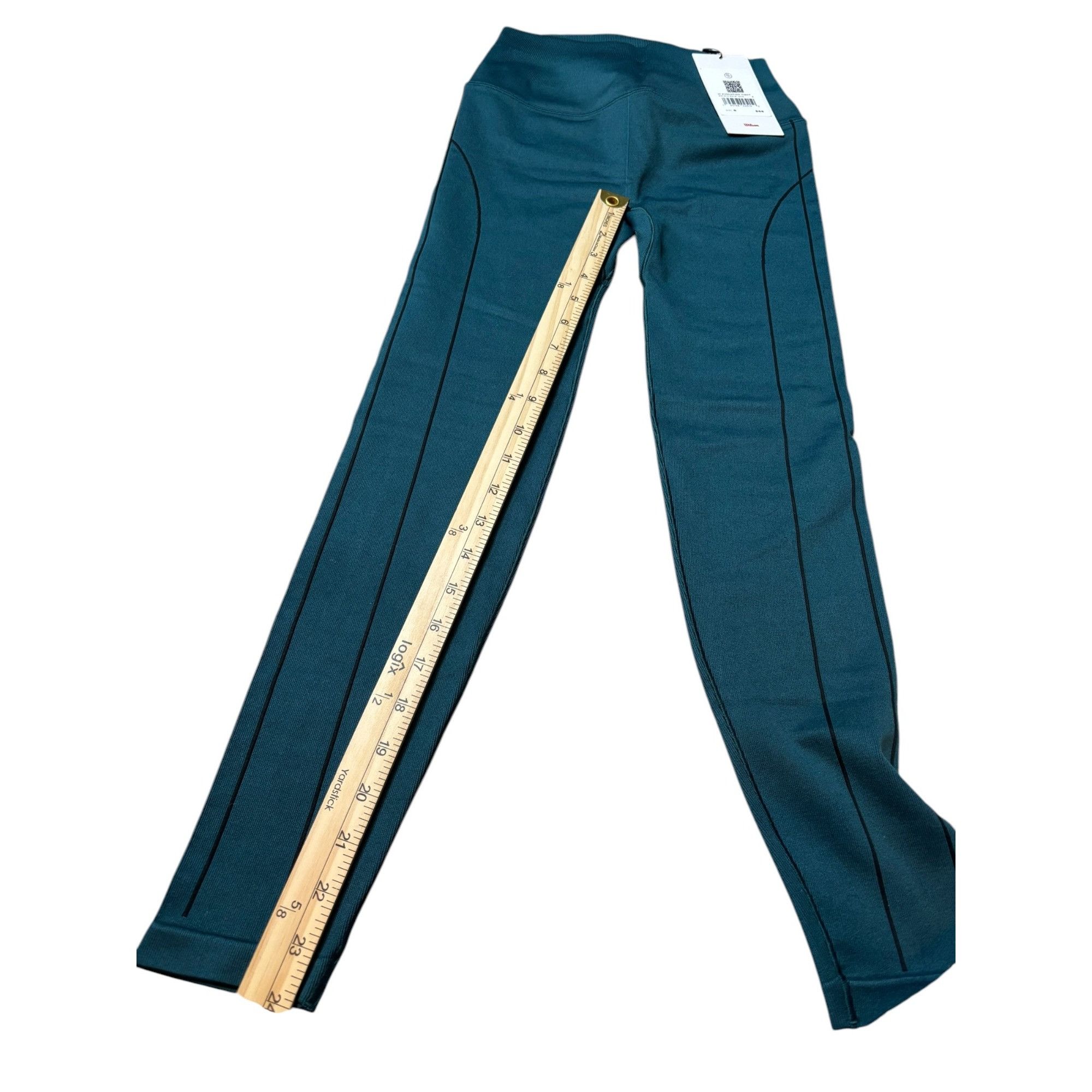 Wilson NWT Wilson Womens Evolution Tight Teal Green Leggings S Poly Size 27" / US 4 / IT 40 - 7 Thumbnail