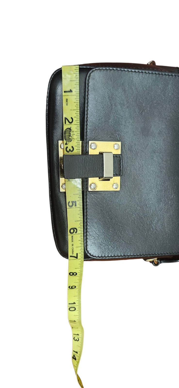 Sophie Hulme SOPHIE HULME Black Smooth Matte Leather Crossbody Bag Size ONE SIZE - 13 Thumbnail