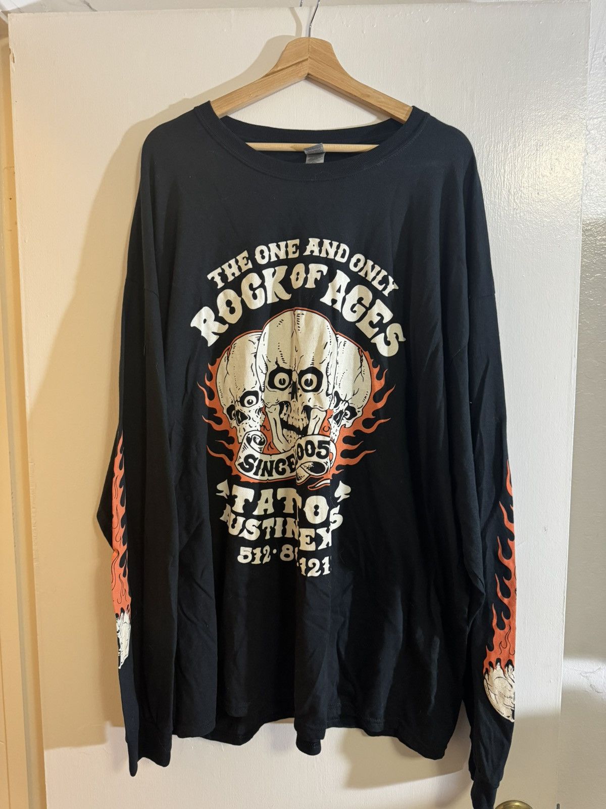 Vintage Vintage Rock of Ages Tattoo Shirt XXXL Size US XXL / EU 58 / 5 - 1 Thumbnail