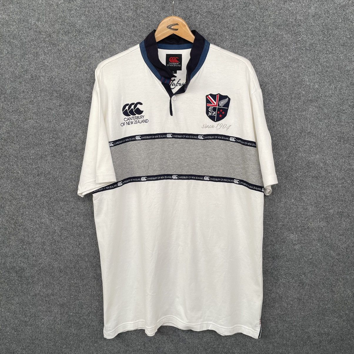 Canterbury of New Zealand × Vintage Vintage Canterbury Polo Rugby Size US XL / EU 56 / 4 - 1 Thumbnail