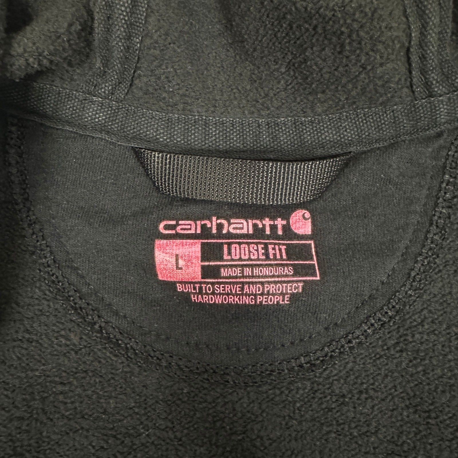 Carhartt Carhartt Hoodie Men's Large Black Full Zip Workwear Size US L / EU 52-54 / 3 - 2 Thumbnail