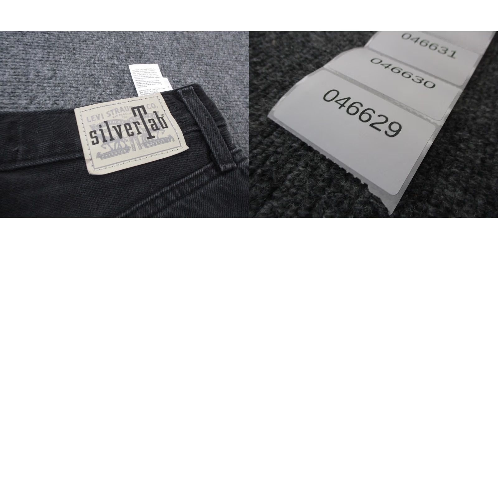 Levi's Levis Jeans Womens 26 Black Distressed Silver Tab 94 Baggy Wide Leg Y2K Skater Jeans Women Straight 505 Vintage Regular Black Womens Size 30" / US 8 / IT 44 - 9 Thumbnail