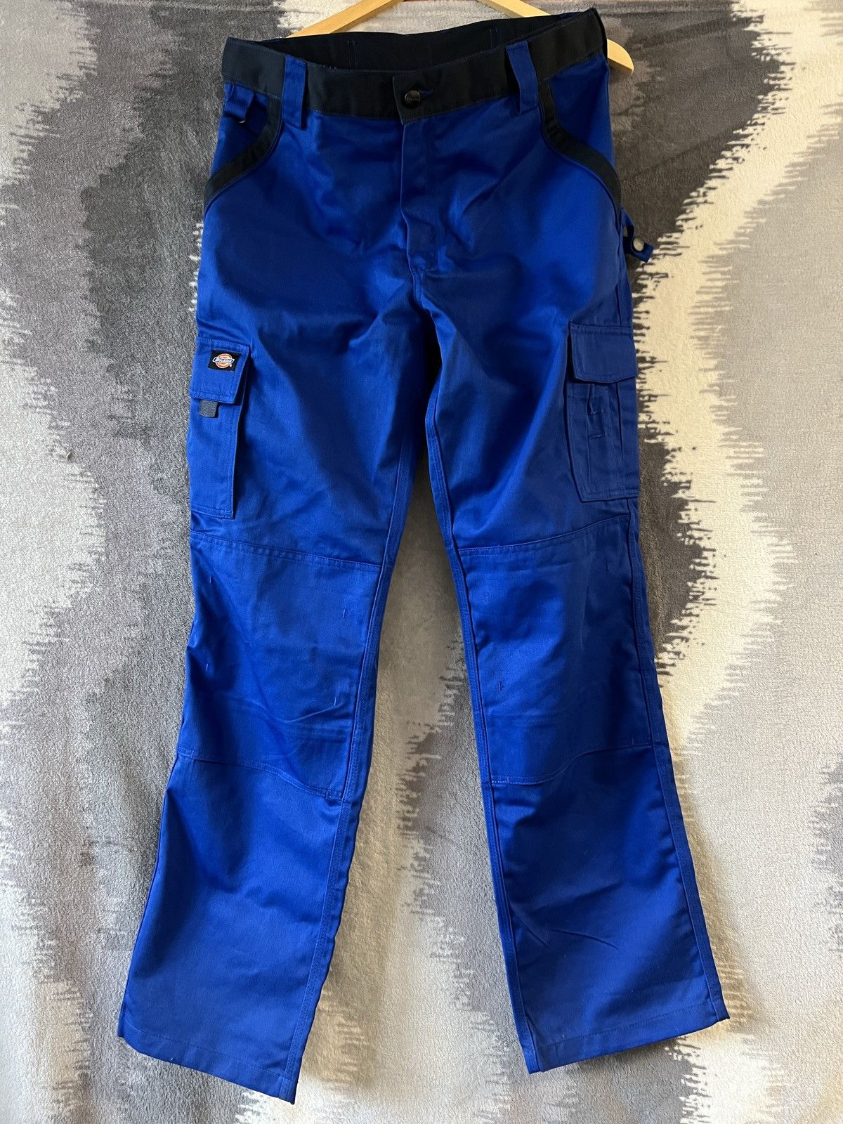 Dickies Dickies work pants blue and black size XL drip drill sk8 Size US 37 - 1 Thumbnail