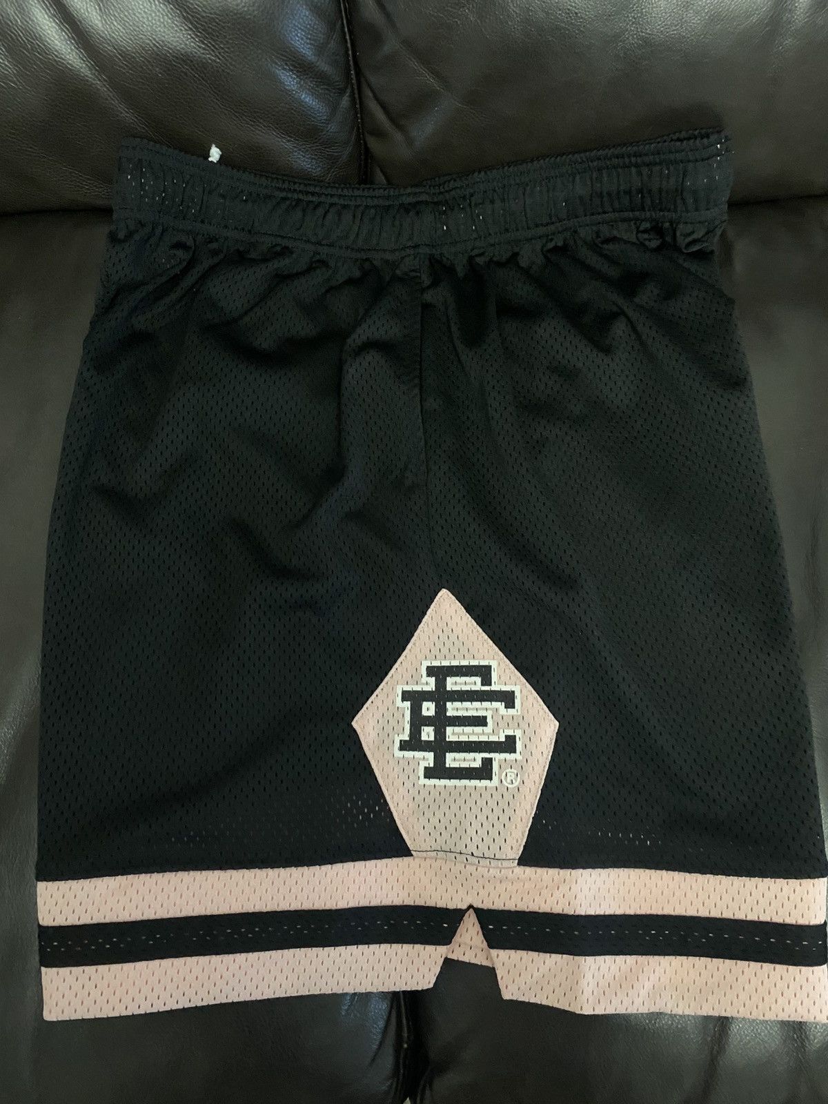 Eric Emanuel Size 2XL/XXLarge - Eric Emanuel Shorts Black Peach Pinkk Size US 37 - 4 Thumbnail