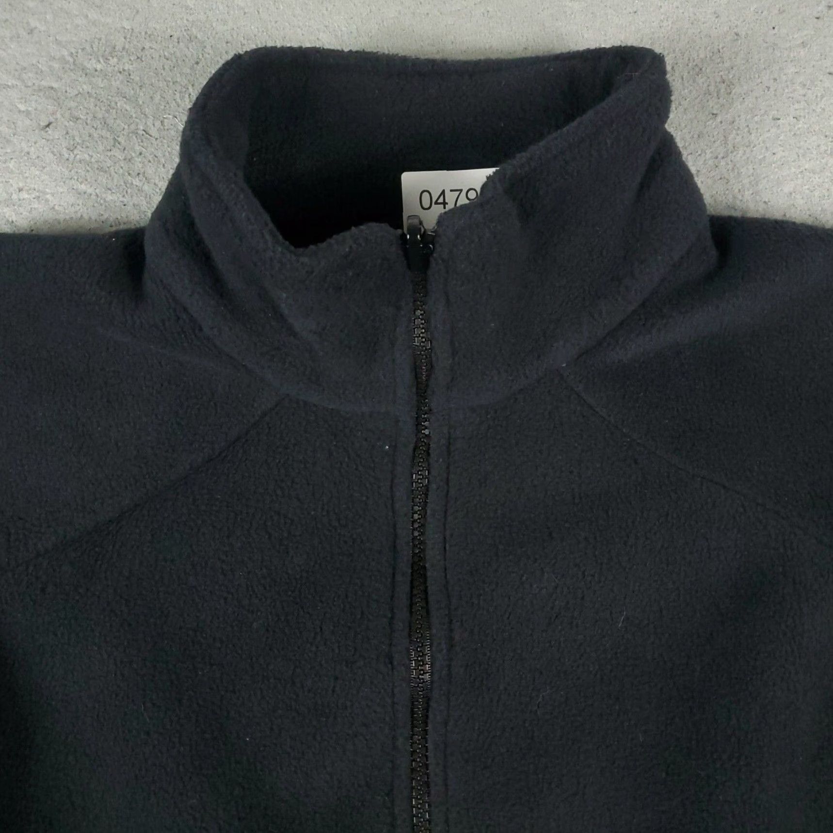Vintage Columbia Jacket Womens Large Black Fleece Full Zip Up Sweater Sweatshirt Size L / US 10 / IT 46 - 2 Thumbnail