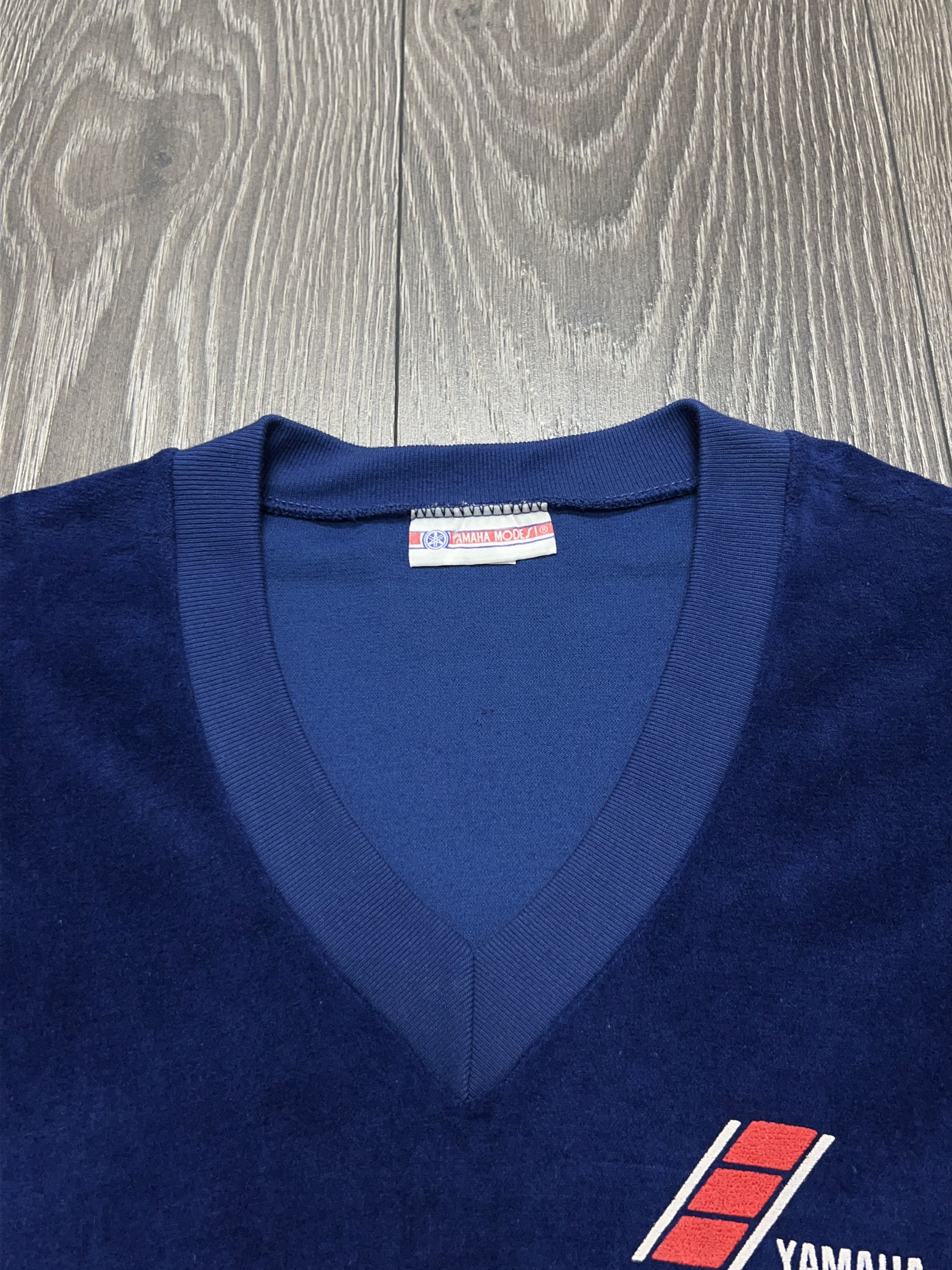 Yamaha Womens 1990s Sweatshirt Sweater Long Sleeve Racing Size S Size S / US 4 / IT 40 - 3 Thumbnail