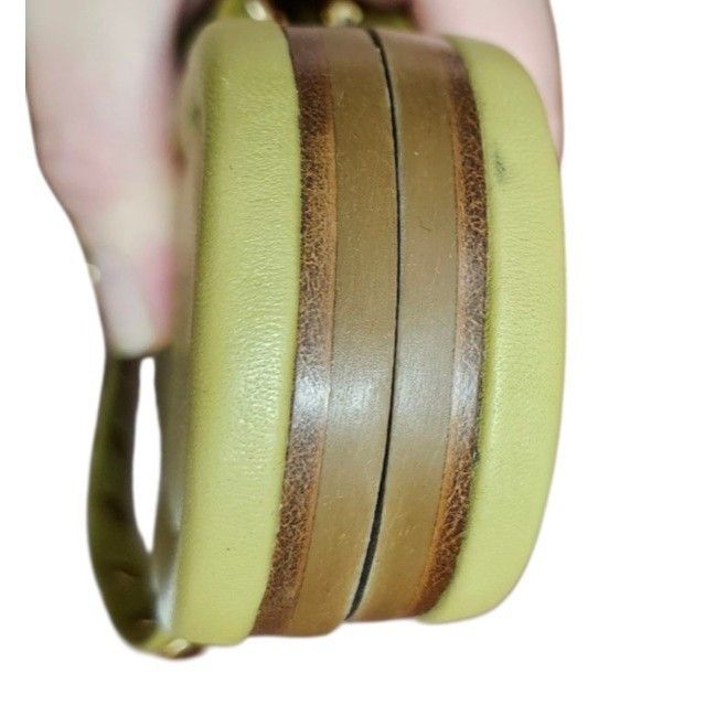 Ulla Johnson Ulla Johnson Olive Green Sandals Square Toe Crisscross Strap Size US 9.5 / IT 39.5 - 7 Thumbnail