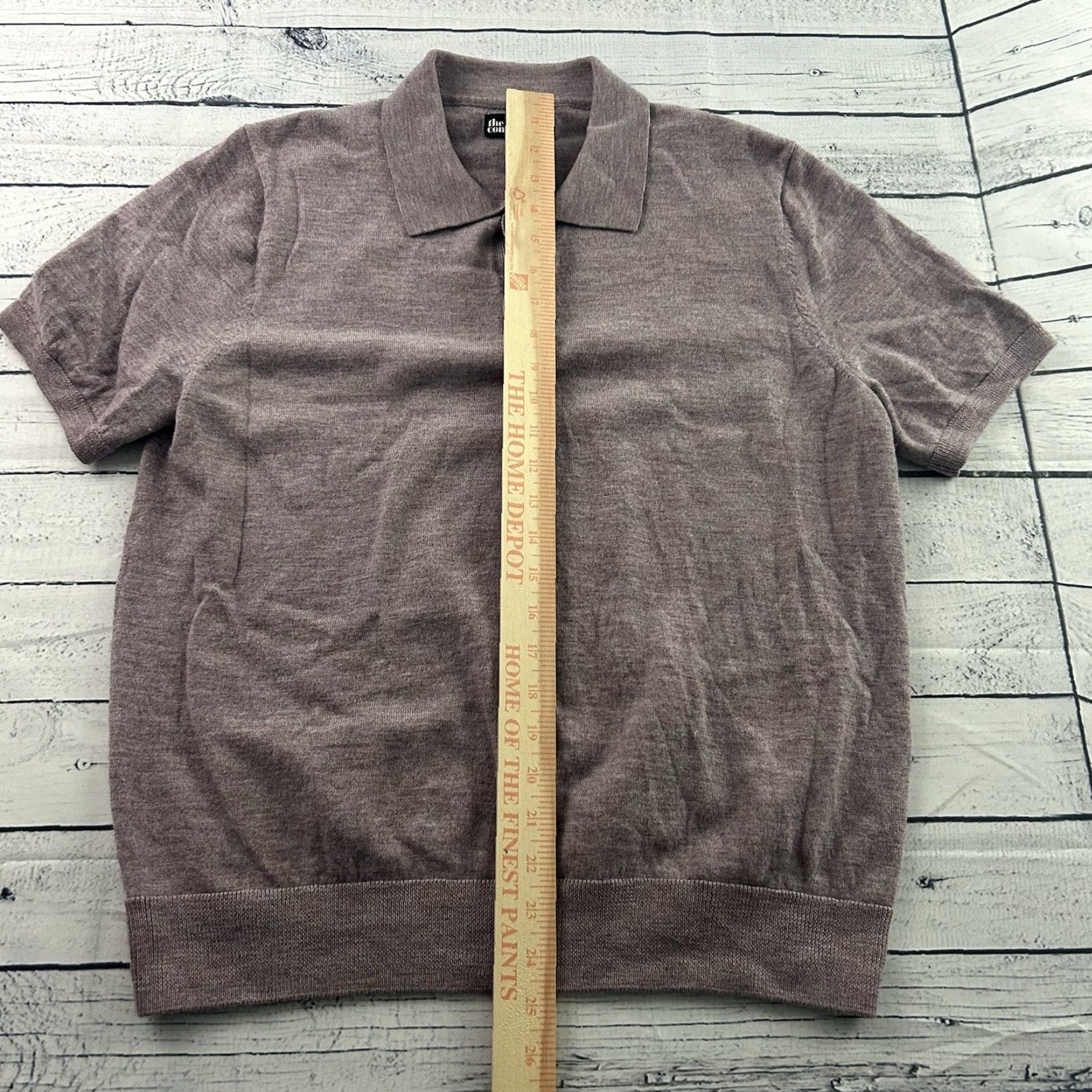 Vintage The Commons Merino Wool Short Sleeve Button Front Sweater Men's Large Maeve Size US L / EU 52-54 / 3 - 3 Thumbnail
