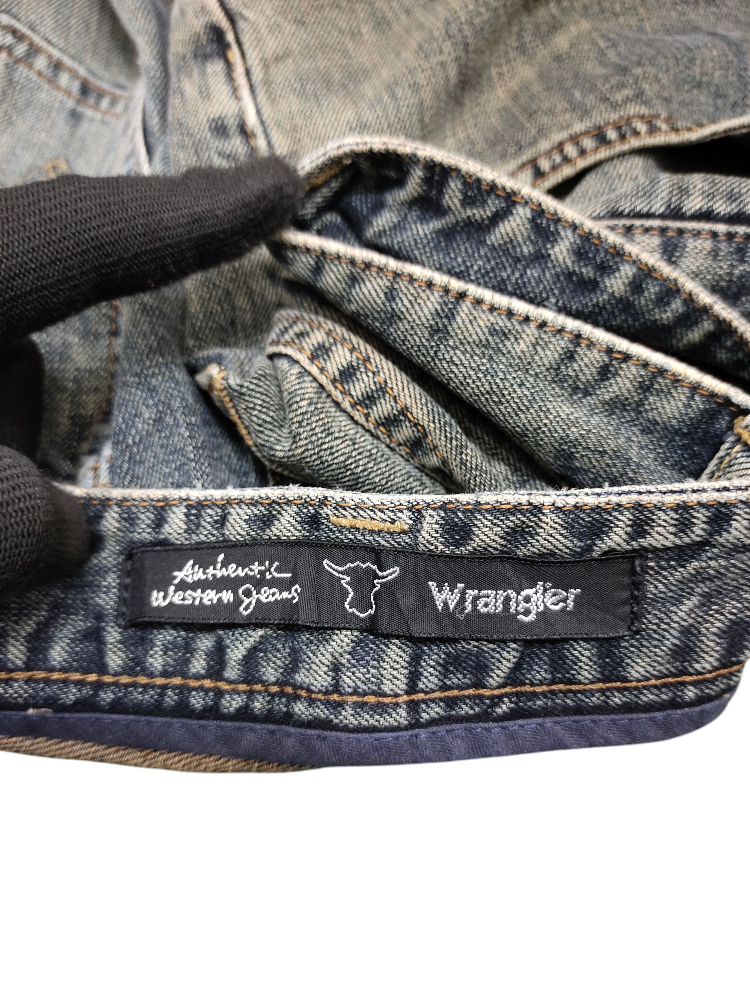 Comme des Garcons × Undercover Vintage Wrangler Japan Clawmark Distress Faded Denim Jeans Size US 32 / EU 48 - 11 Thumbnail