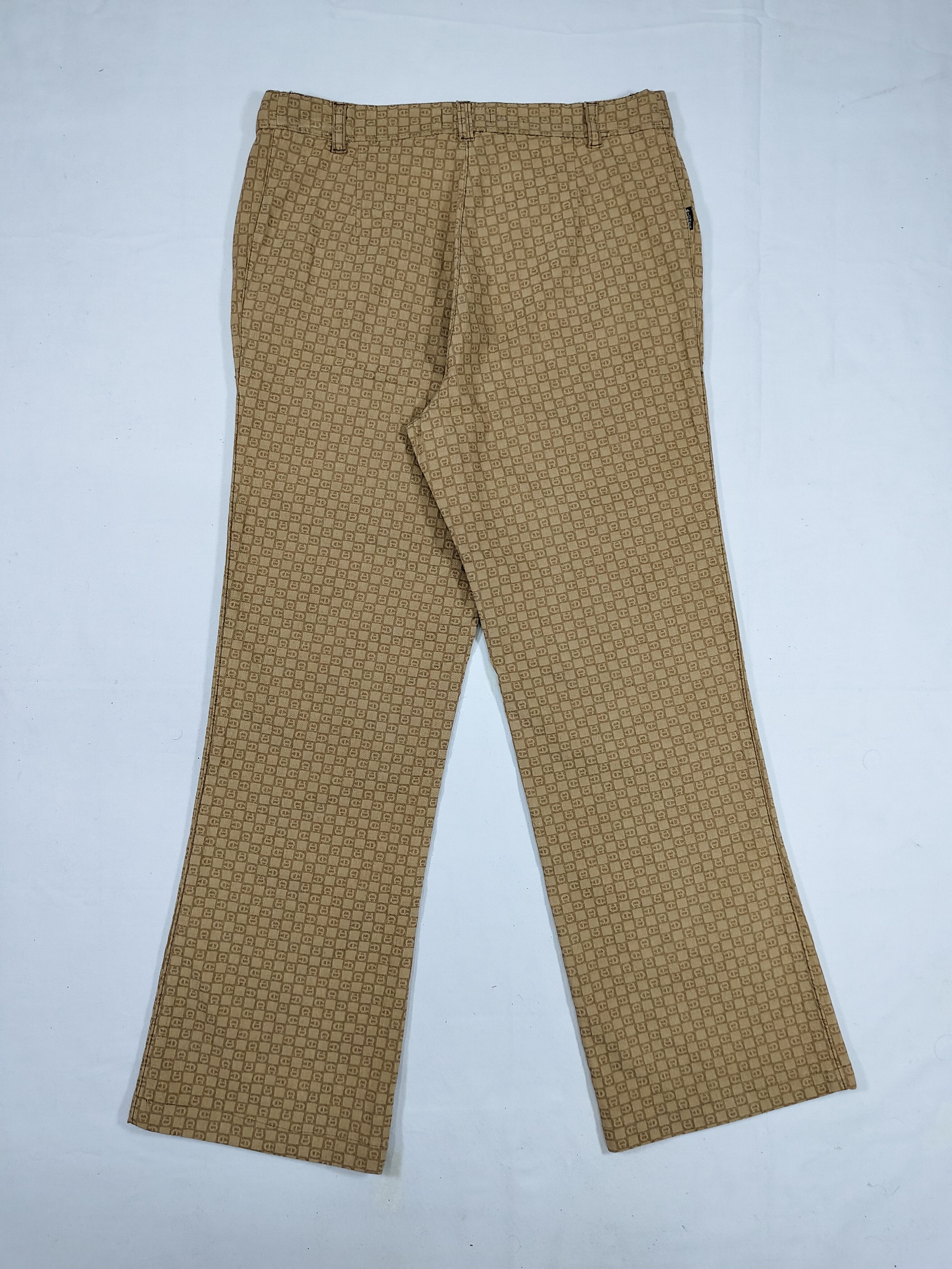 Aigner 00s Aigner- Signature Monogram Italian Archive Pants Size 30" / US 8 / IT 44 - 4 Thumbnail