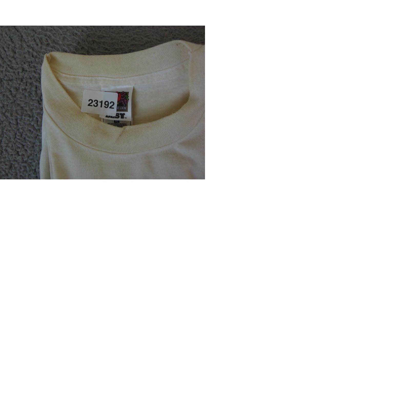 Fruit Of The Loom VINTAGE Great Race Shirt Mens XL White 80s 90s Classic School Fruit of the Loom T-Shirt Mens XL White Size US XL / EU 56 / 4 - 10 Thumbnail