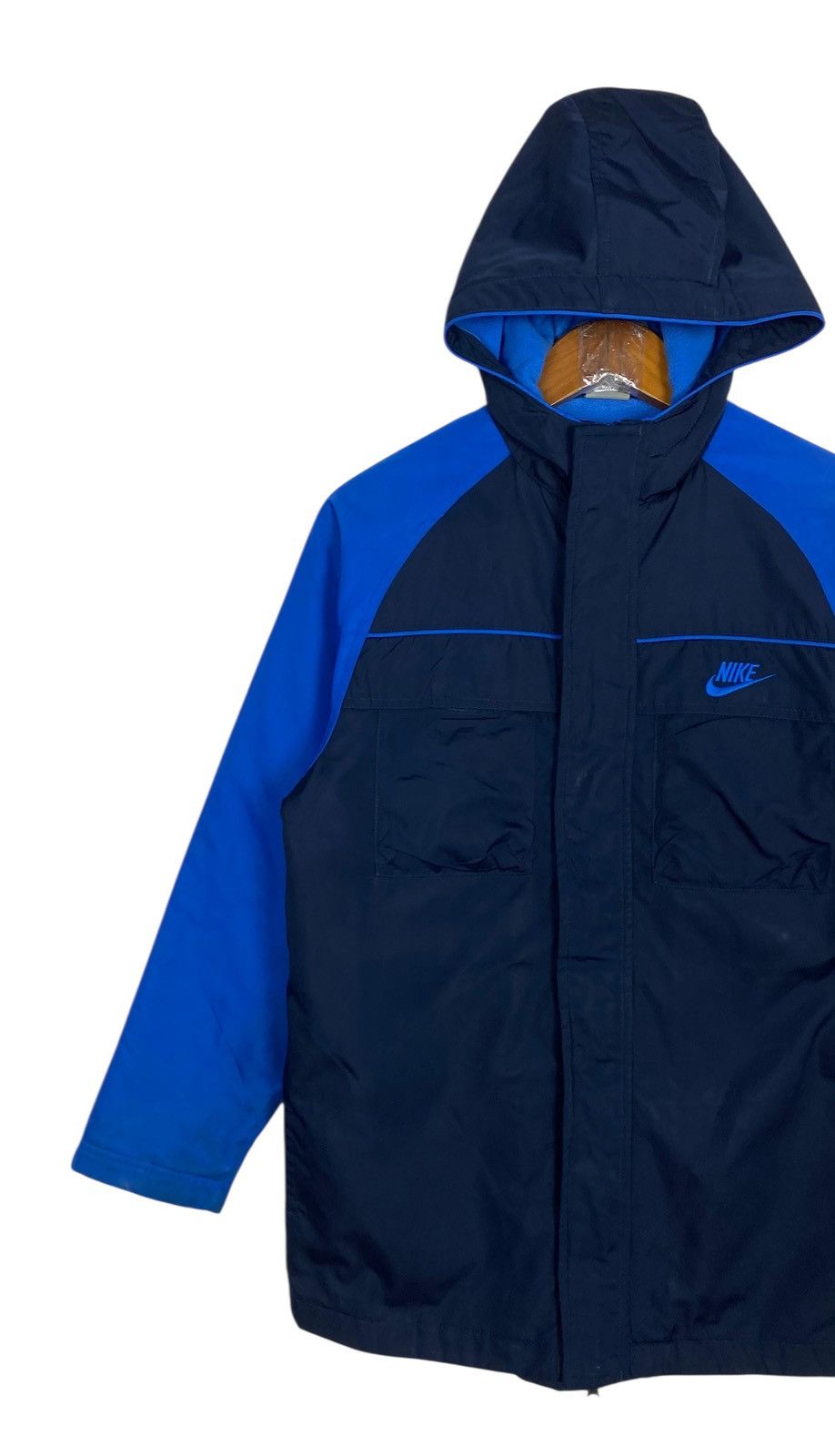 Nike Rare‼️ Nike Swoosh Big Logo Jacket Size US M / EU 48-50 / 2 - 4 Thumbnail